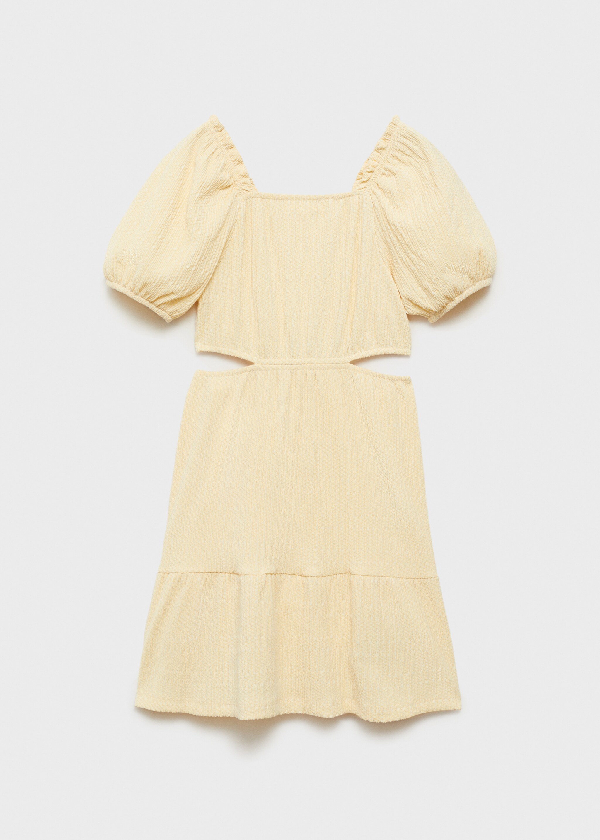 Cut-out dress - Reverse of the article