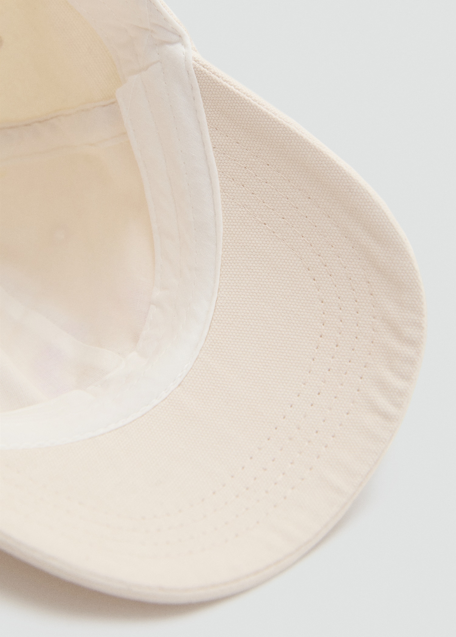 Cotton visor cap - Details of the article 2