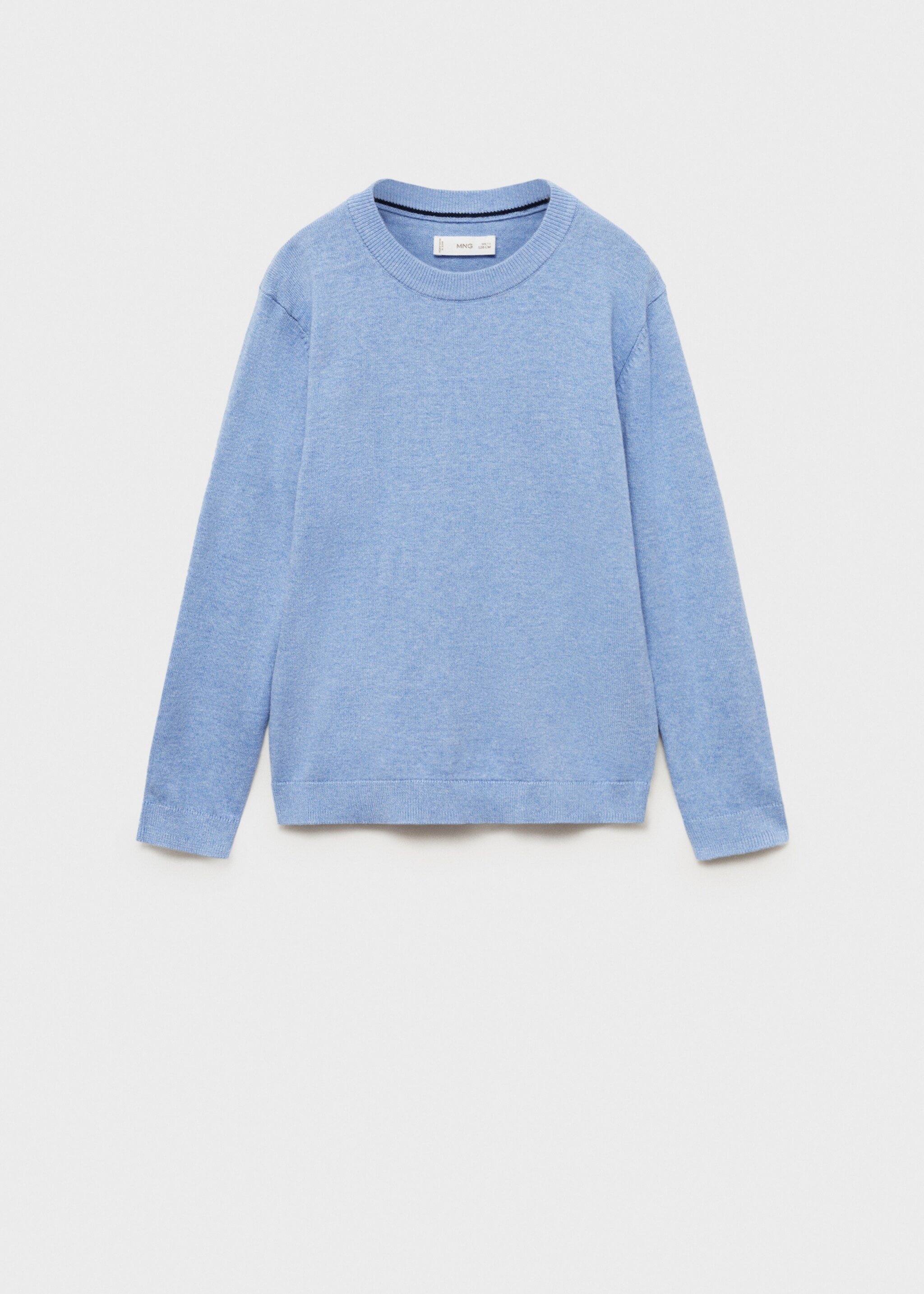 Flecked cotton-blend sweater - Article without model