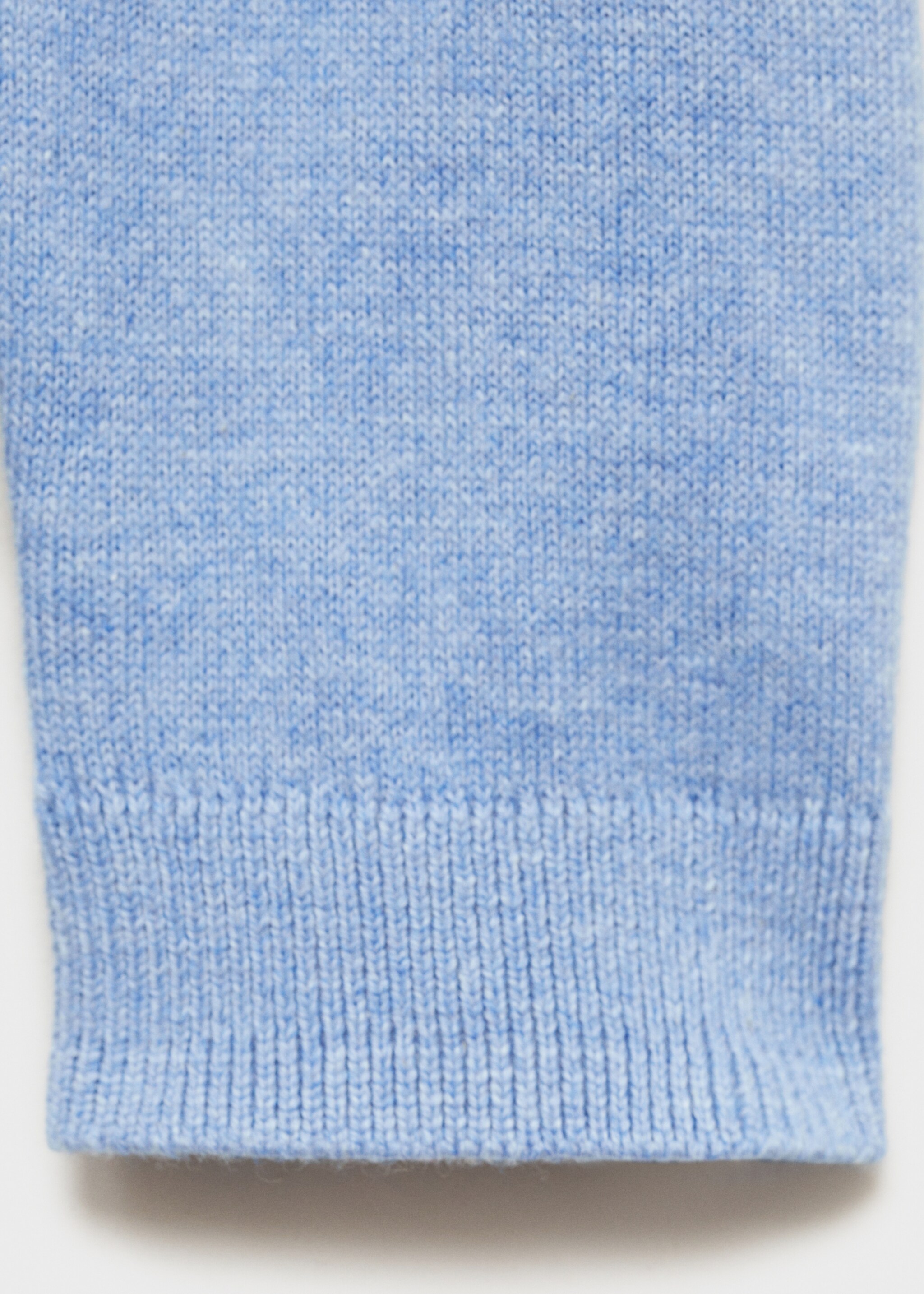 Flecked cotton-blend sweater - Details of the article 0