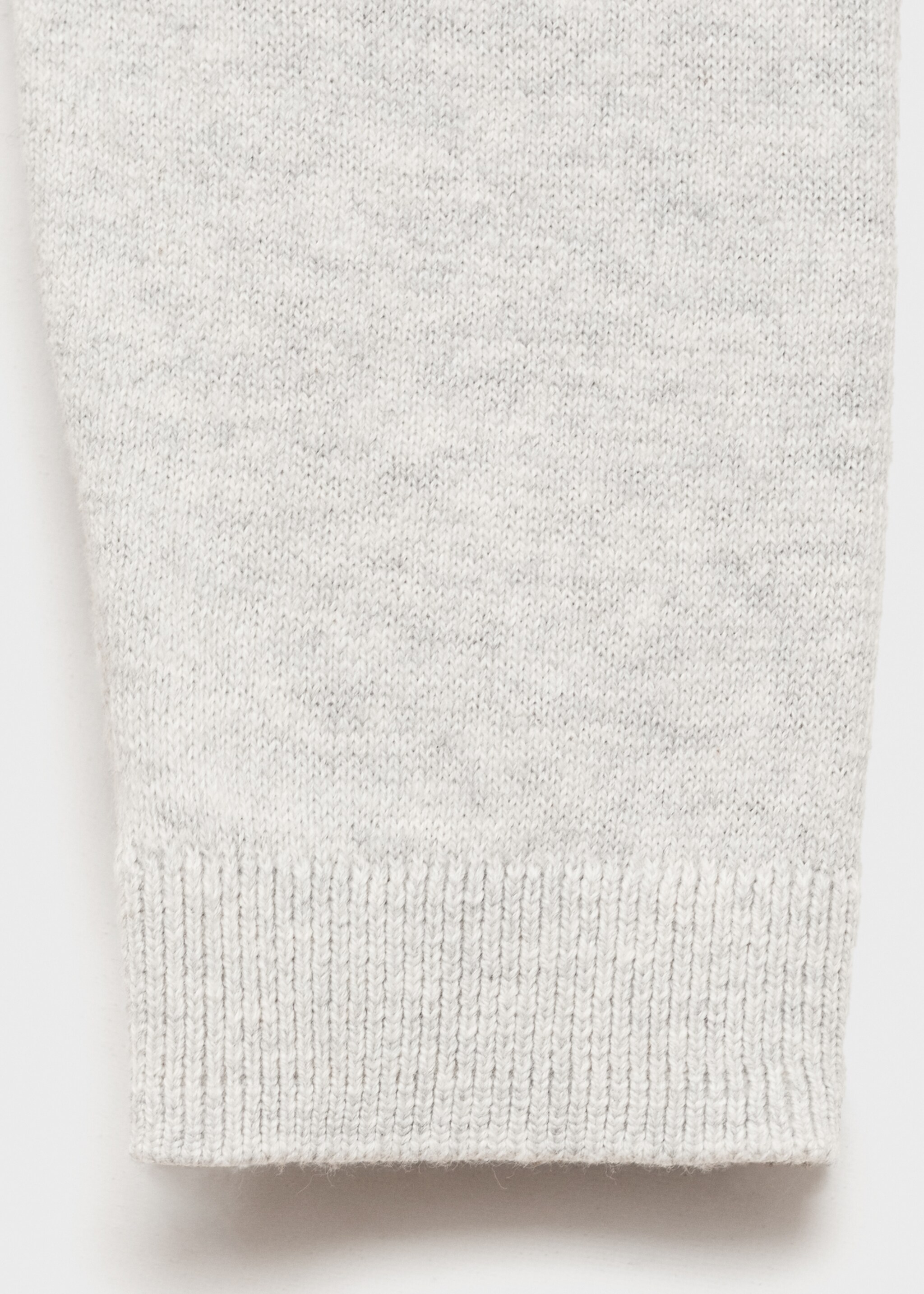 Melierter Baumwollpullover - Detail des Artikels 8
