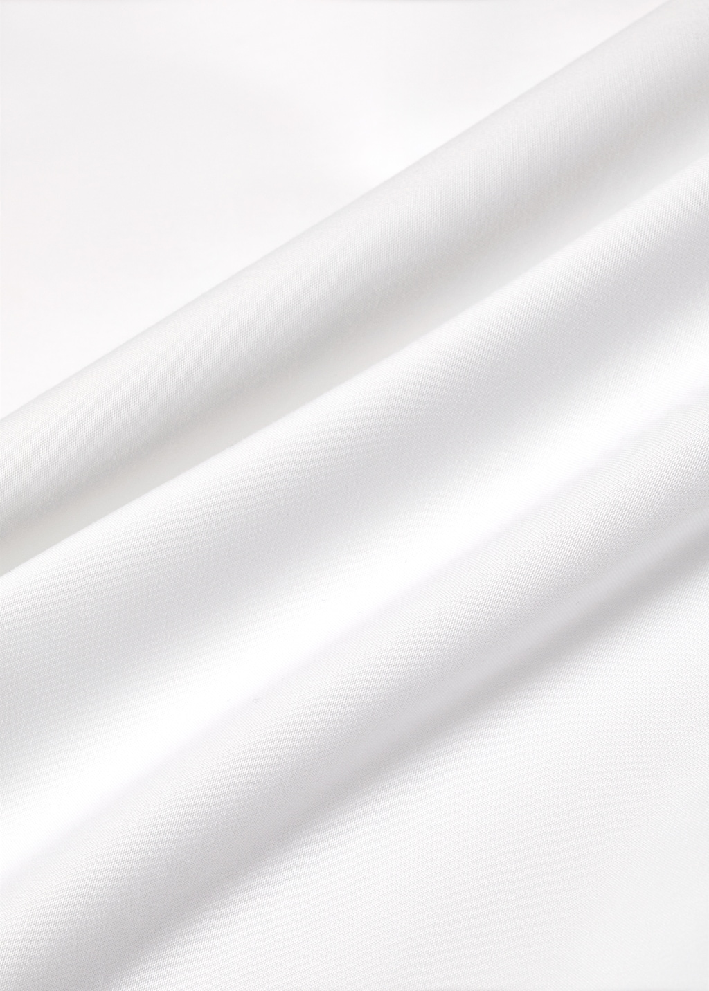 Cotton percale embroidered-flower top sheet for crib