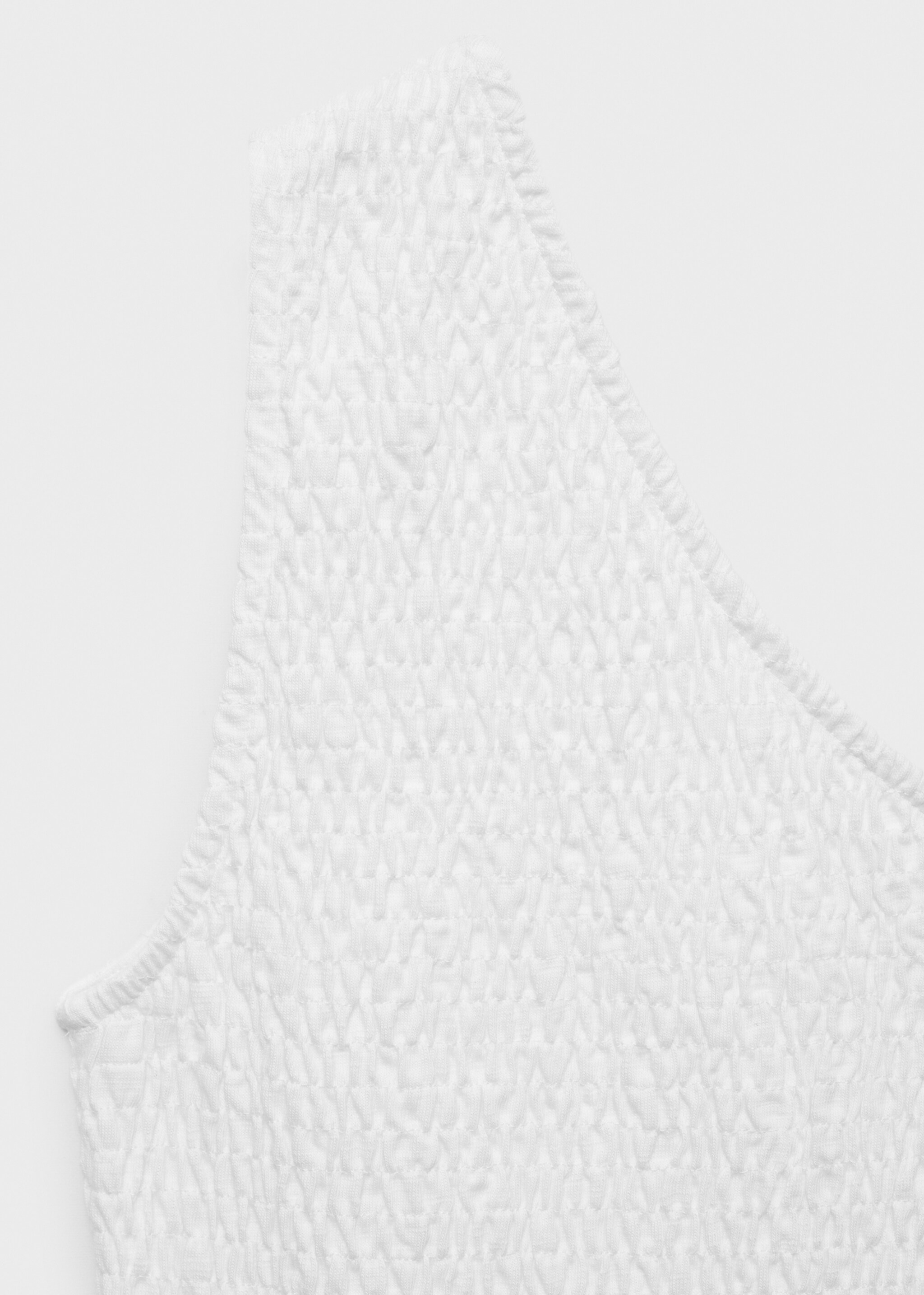 Asymmetrical honeycomb dress - Details of the article 0