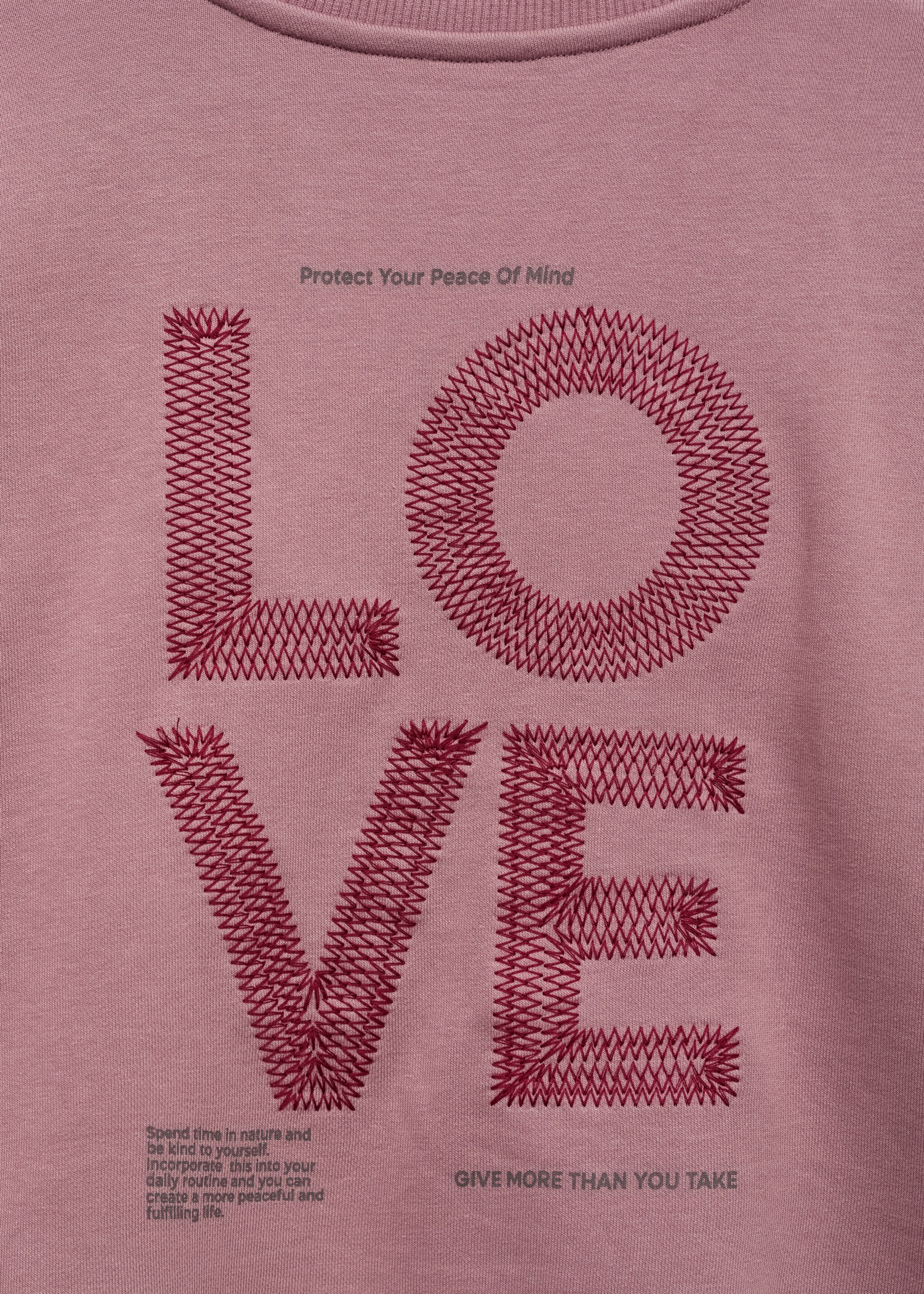 Sudadera mensaje bordado - Detalle del artículo 0