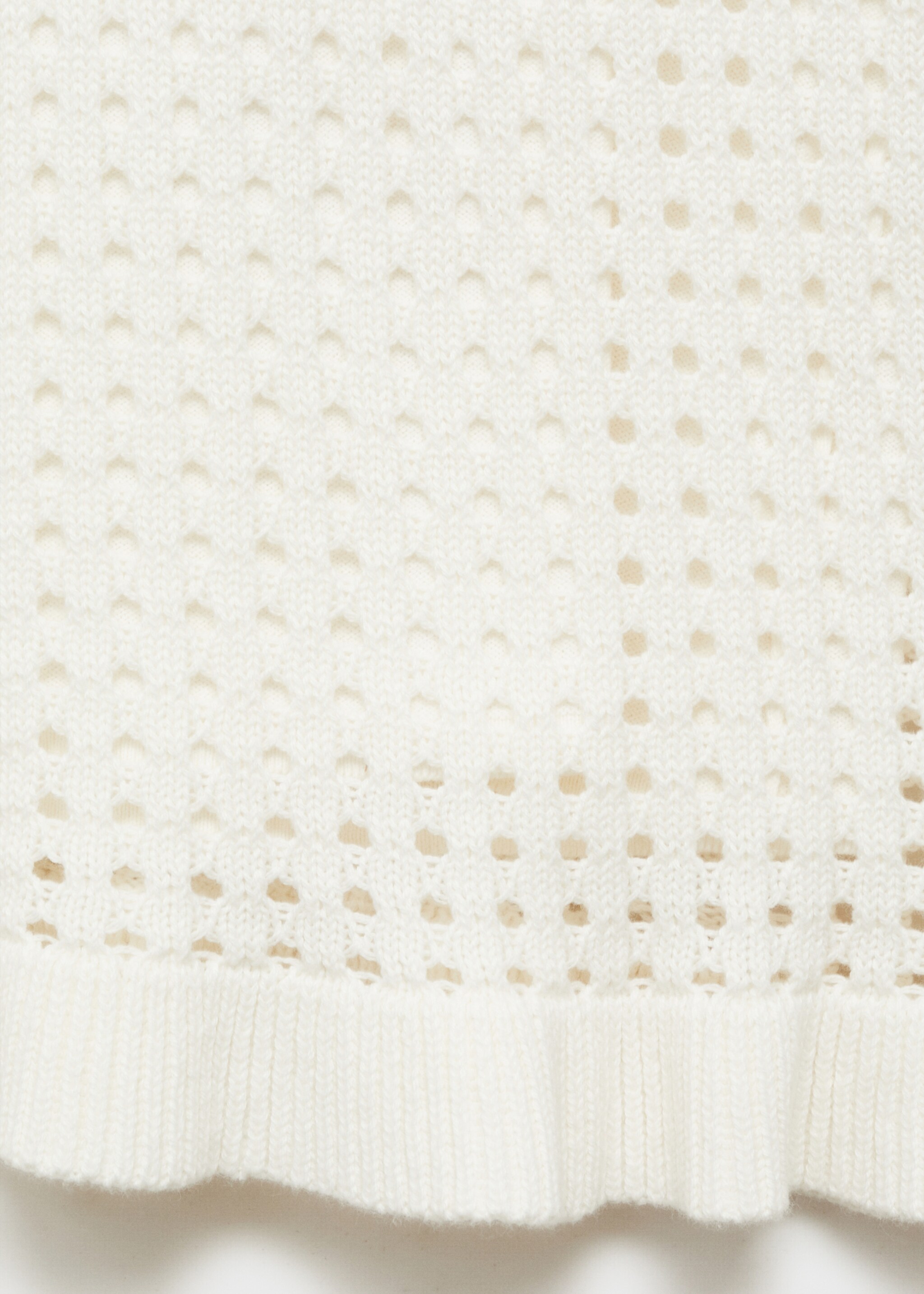 Long knitted skirt - Details of the article 0