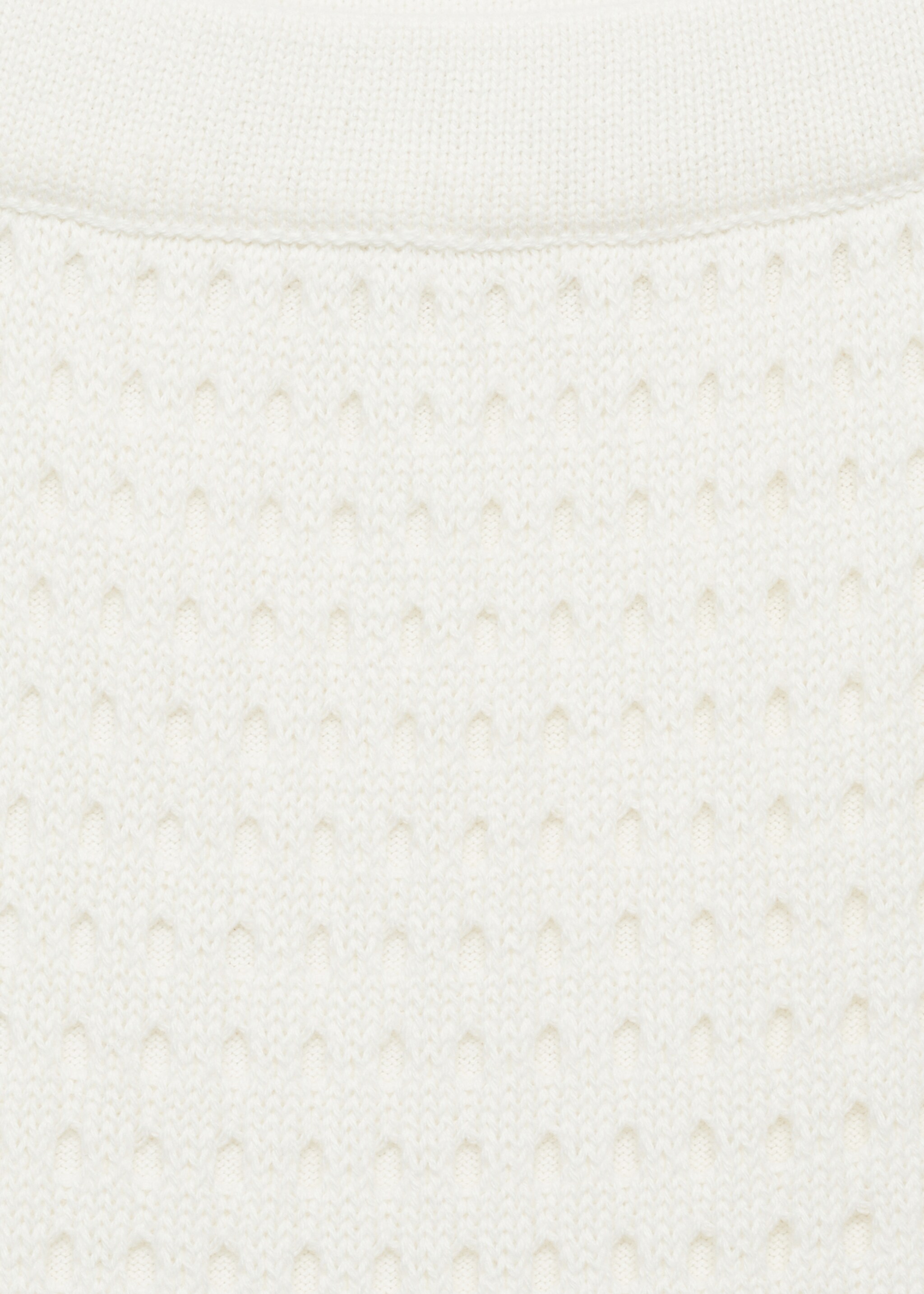 Long knitted skirt - Details of the article 8
