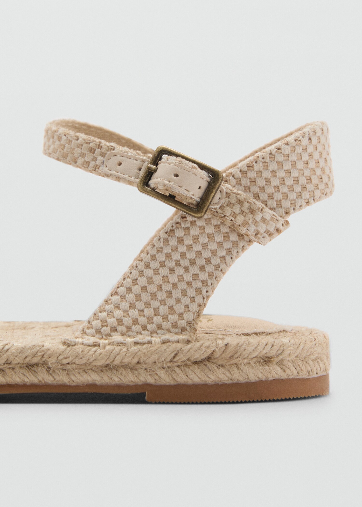 Espadrilles à brides à fleurs - Détail de l'article 1