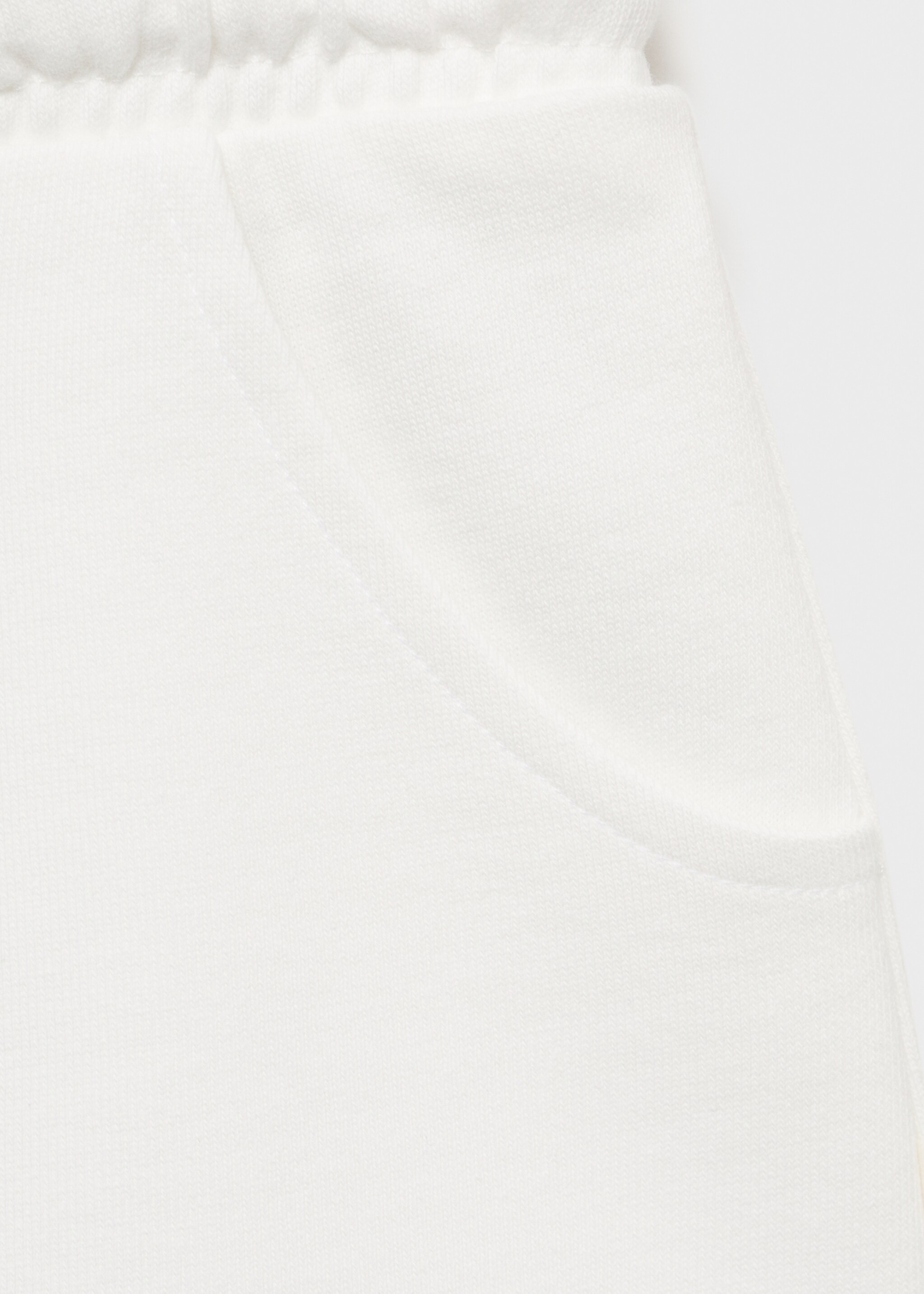 Cotton shorts with elastic waist - Details of the article 8