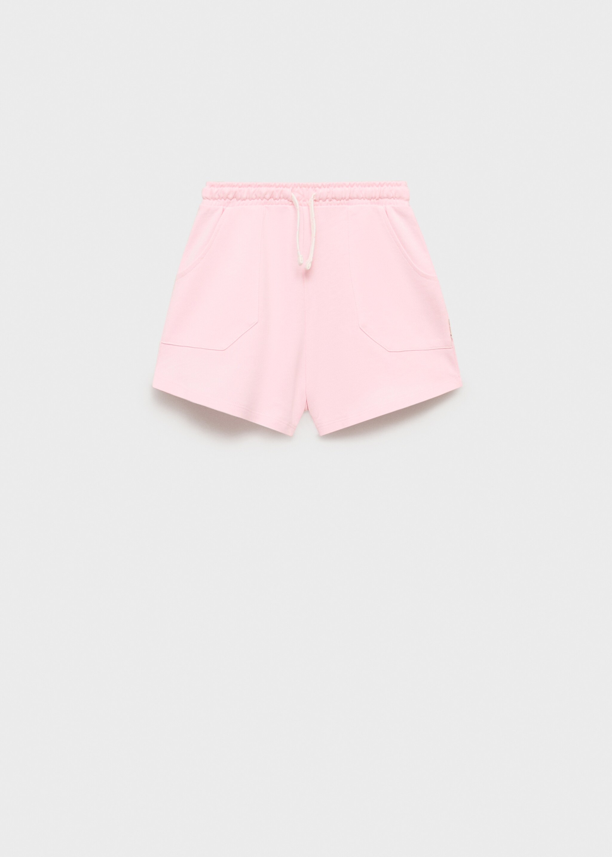 Cotton shorts with elastic waist - Article without model