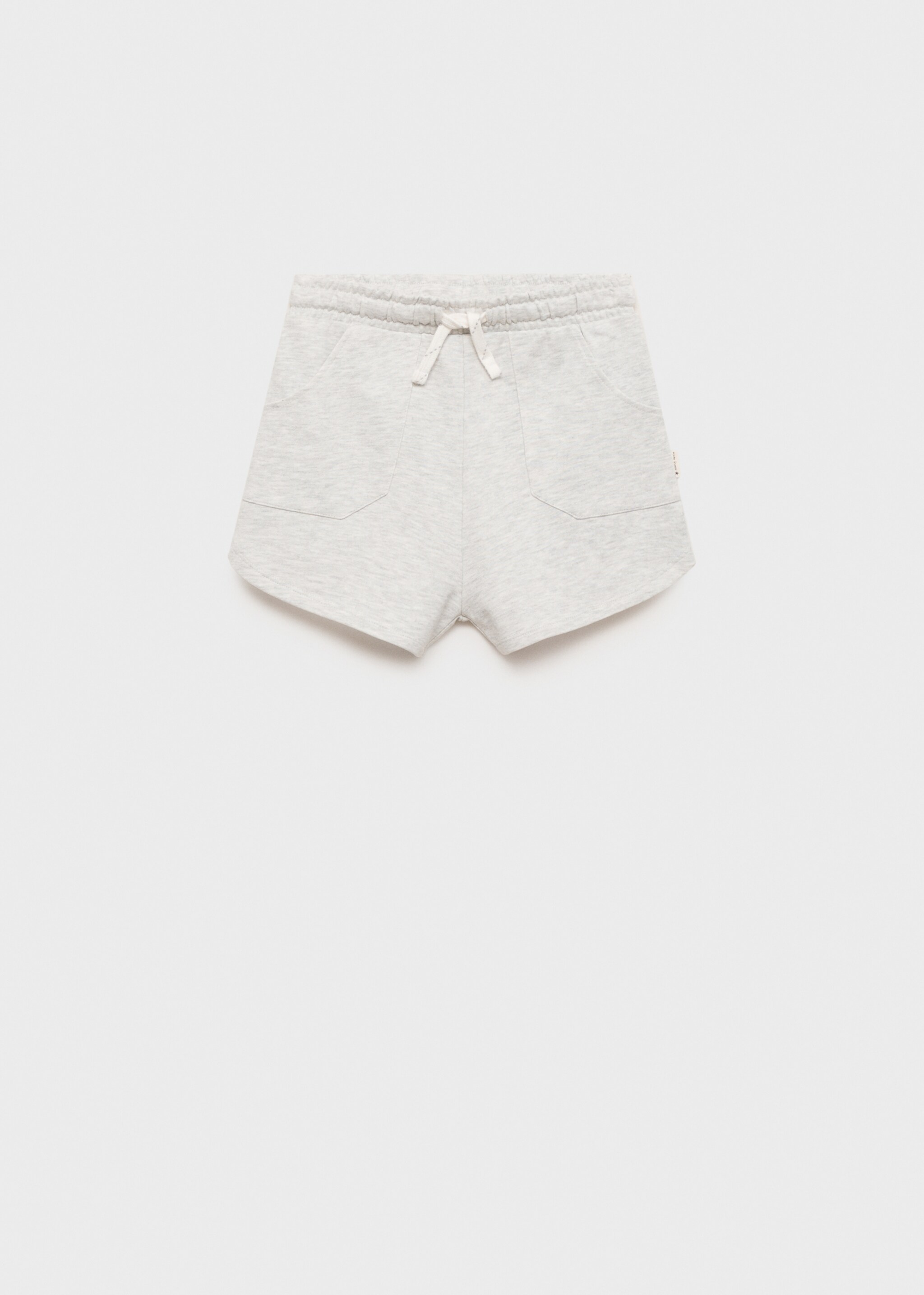 Cotton shorts with elastic waist - Article without model