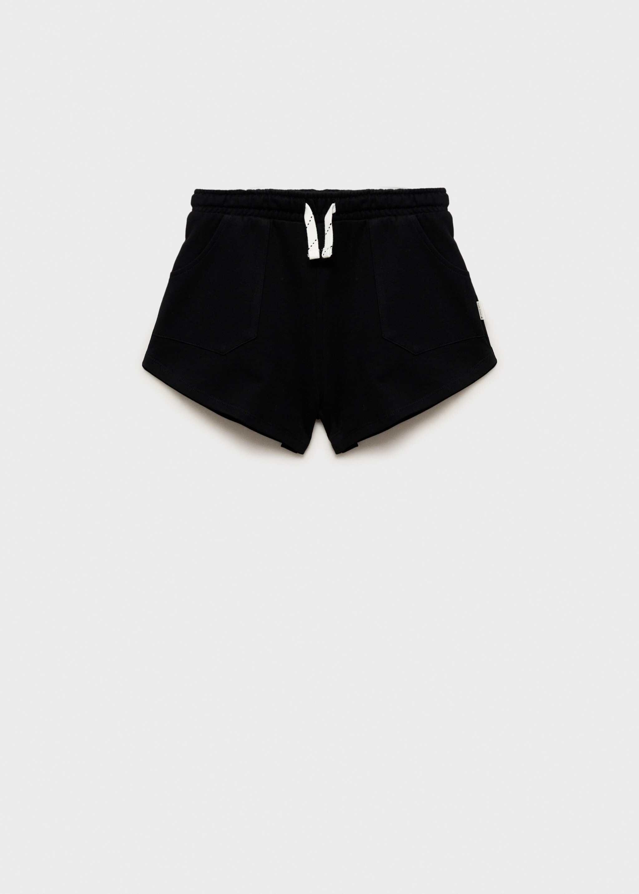 Cotton shorts with elastic waist - Article without model