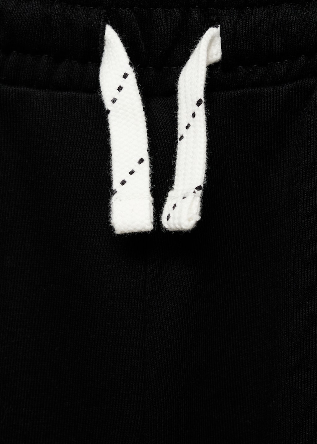 Cotton shorts with elastic waist