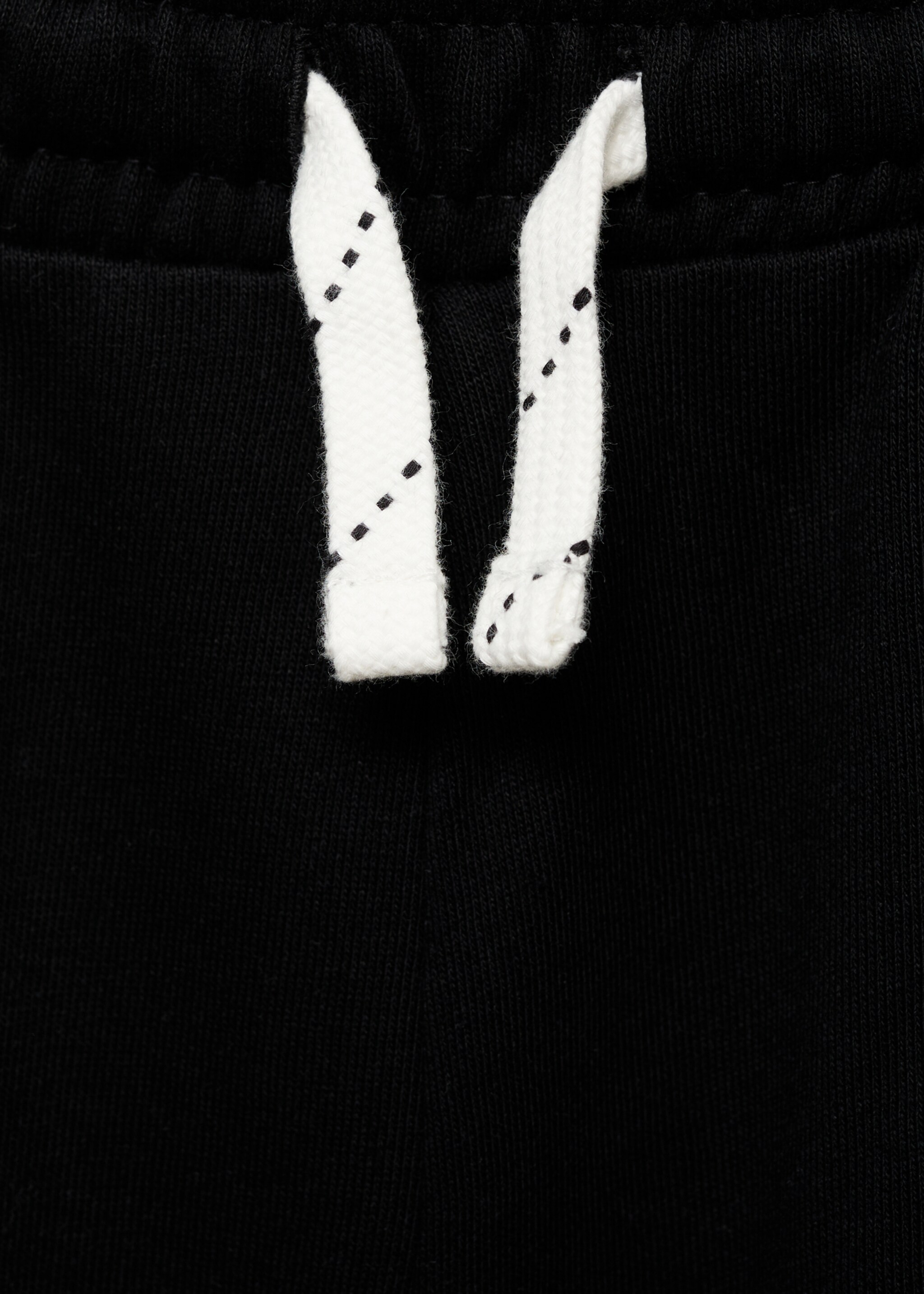Cotton shorts with elastic waist - Details of the article 8