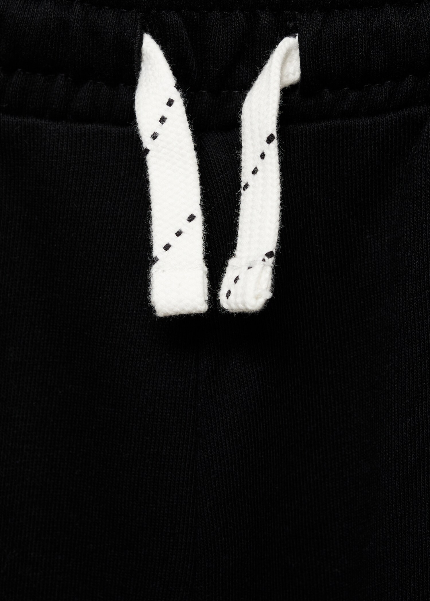 Cotton shorts with elastic waist - Details of the article 8