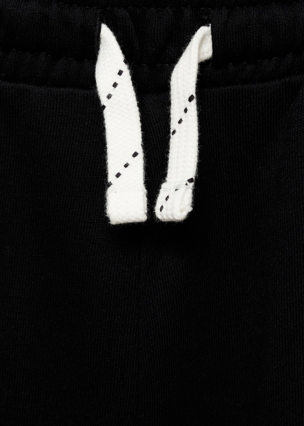 Cotton shorts with elastic waist