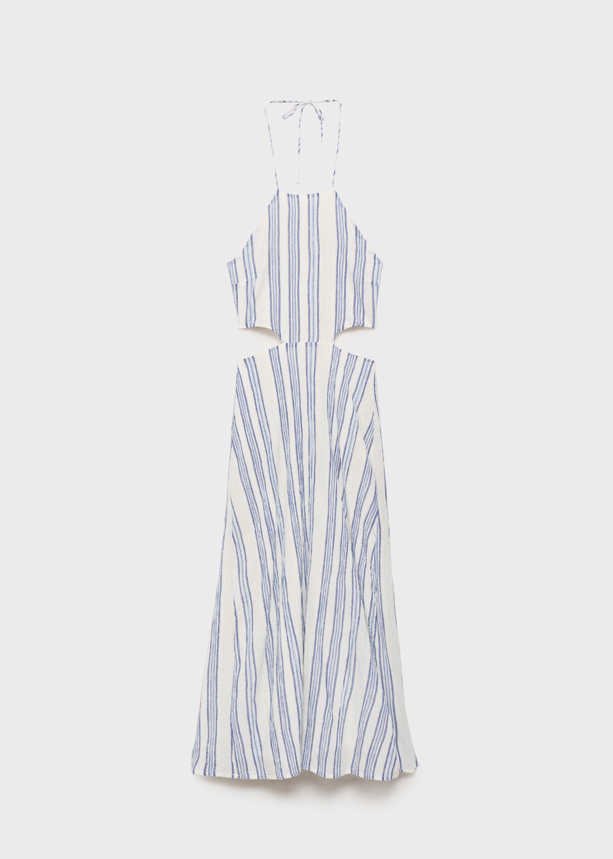 Halter dress with side slits - Article without model
