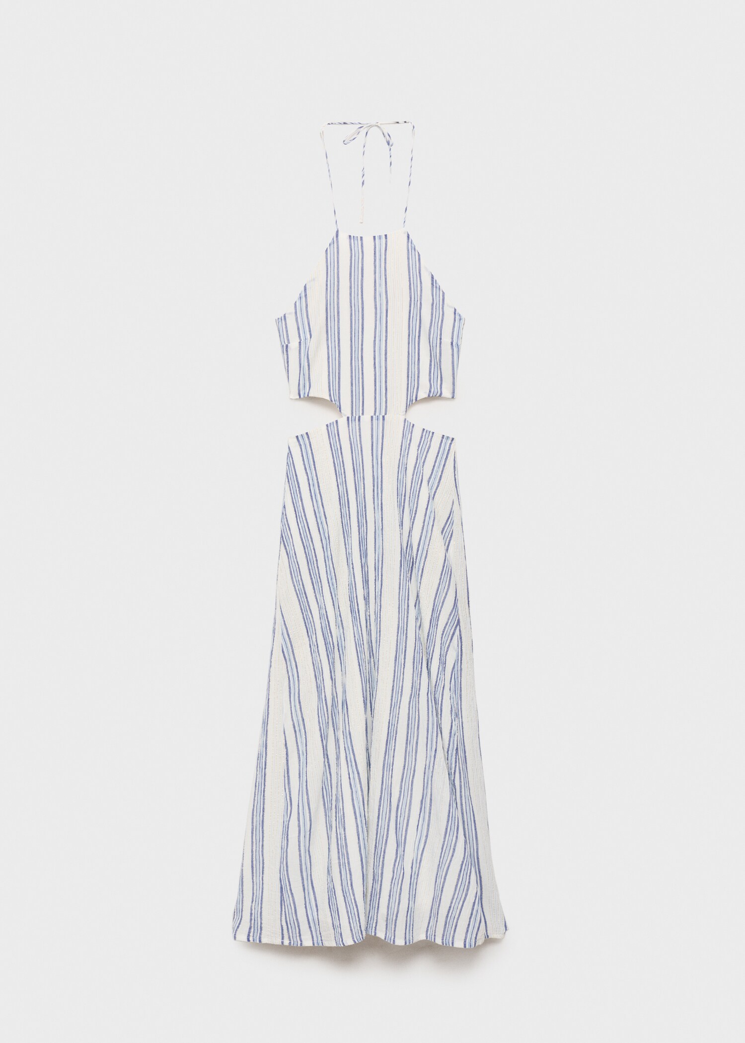 Halter dress with side slits - Article without model