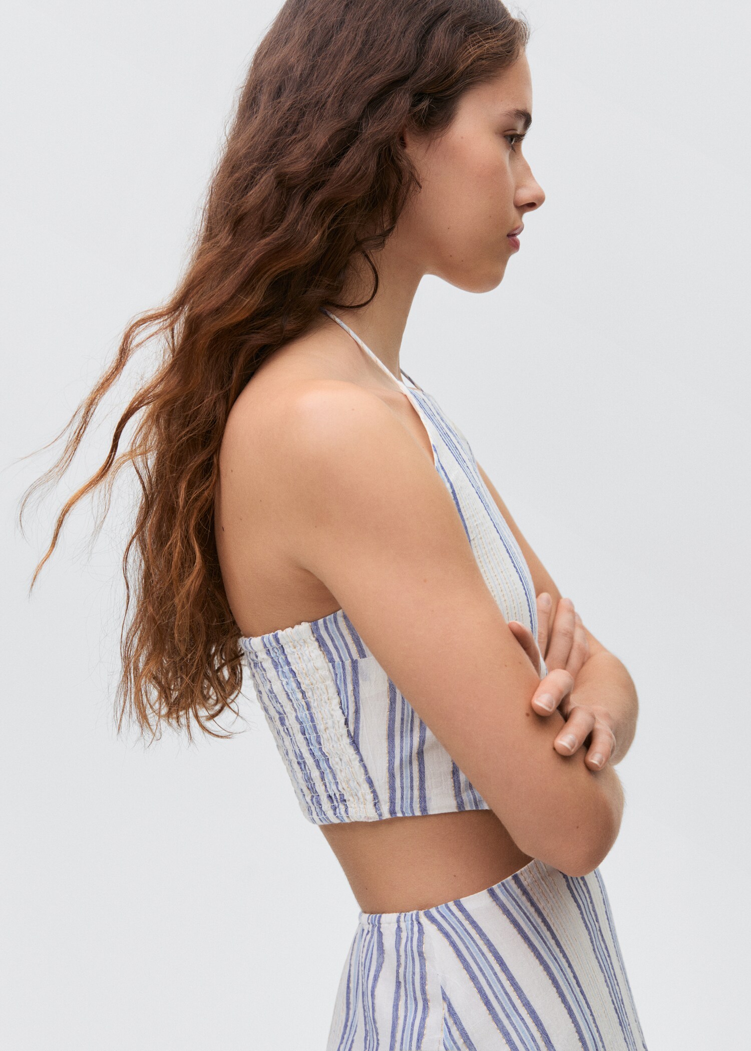 Halter dress with side slits - Details of the article 4