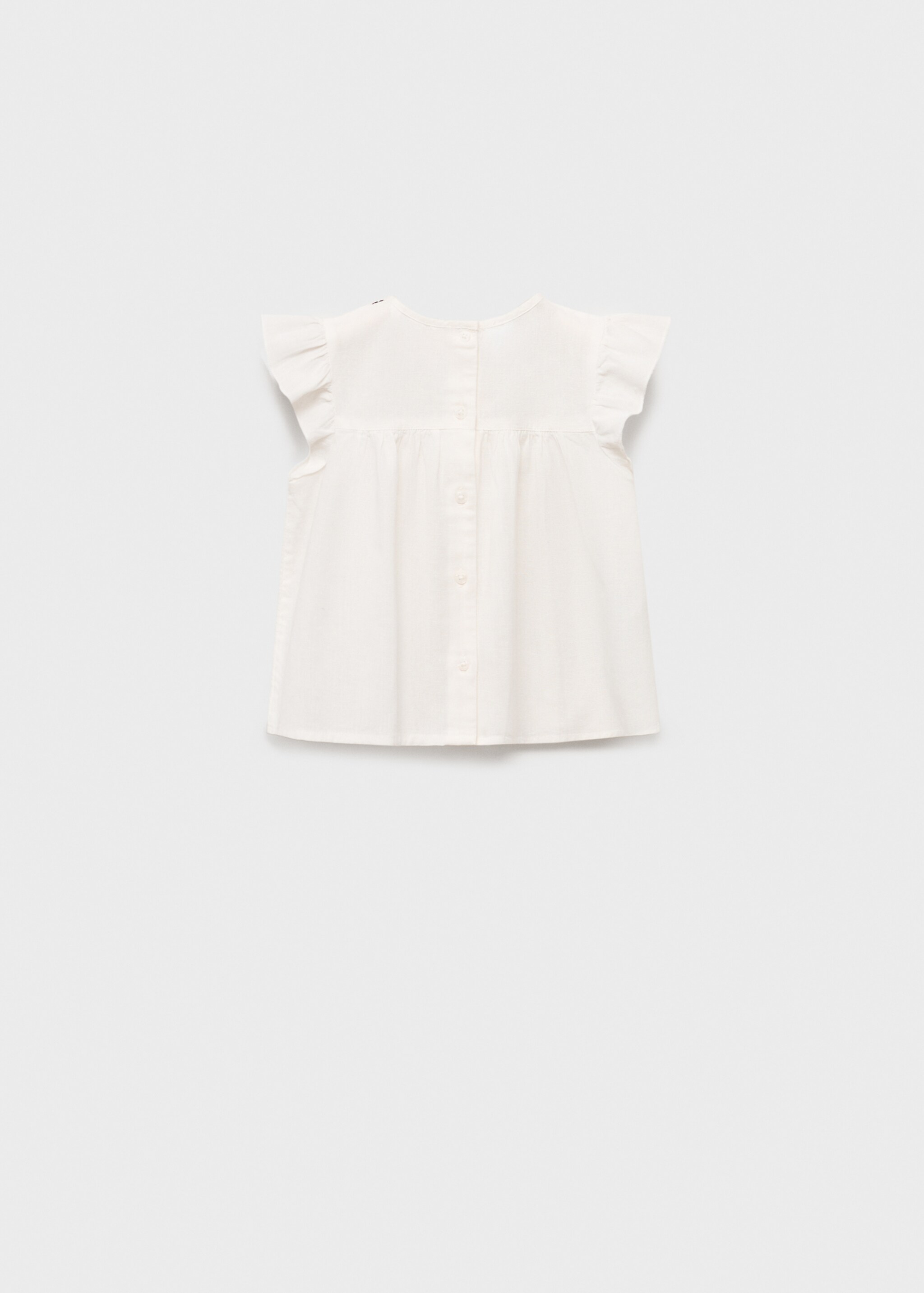 Blouse détails brodés - Verso de l’article