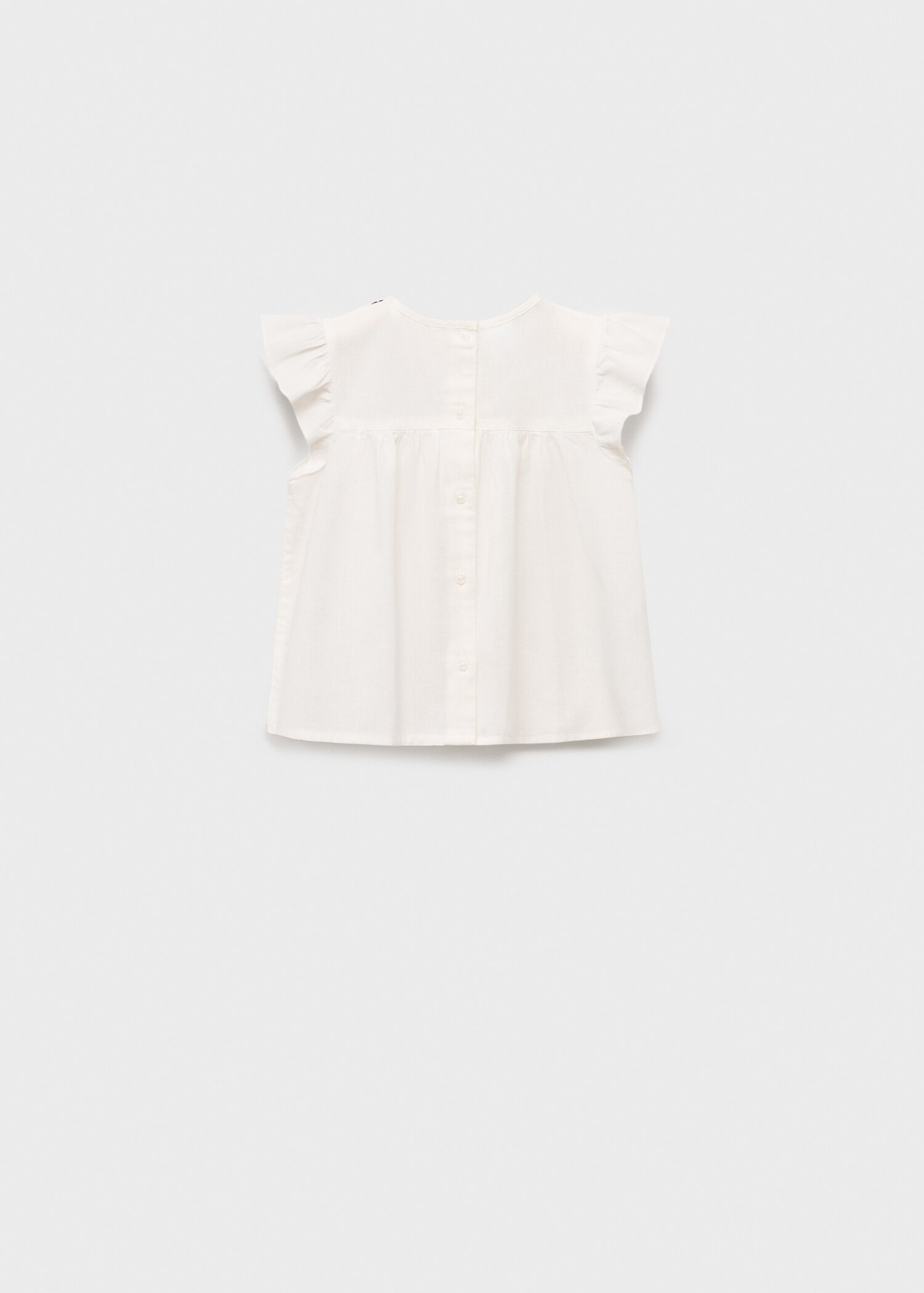 Blouse détails brodés - Verso de l’article