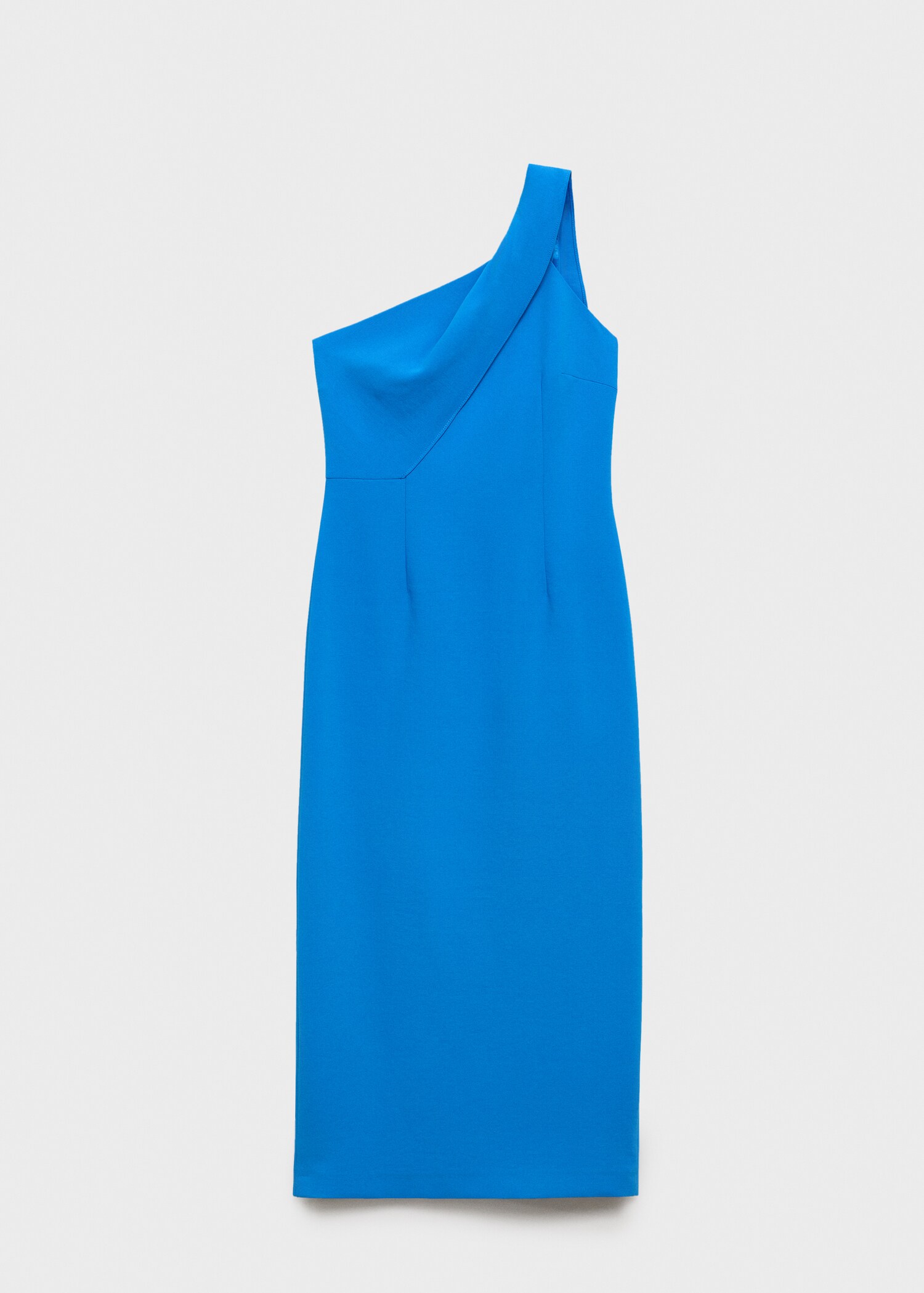 Asymmetrical bow-neck dress - Article without model