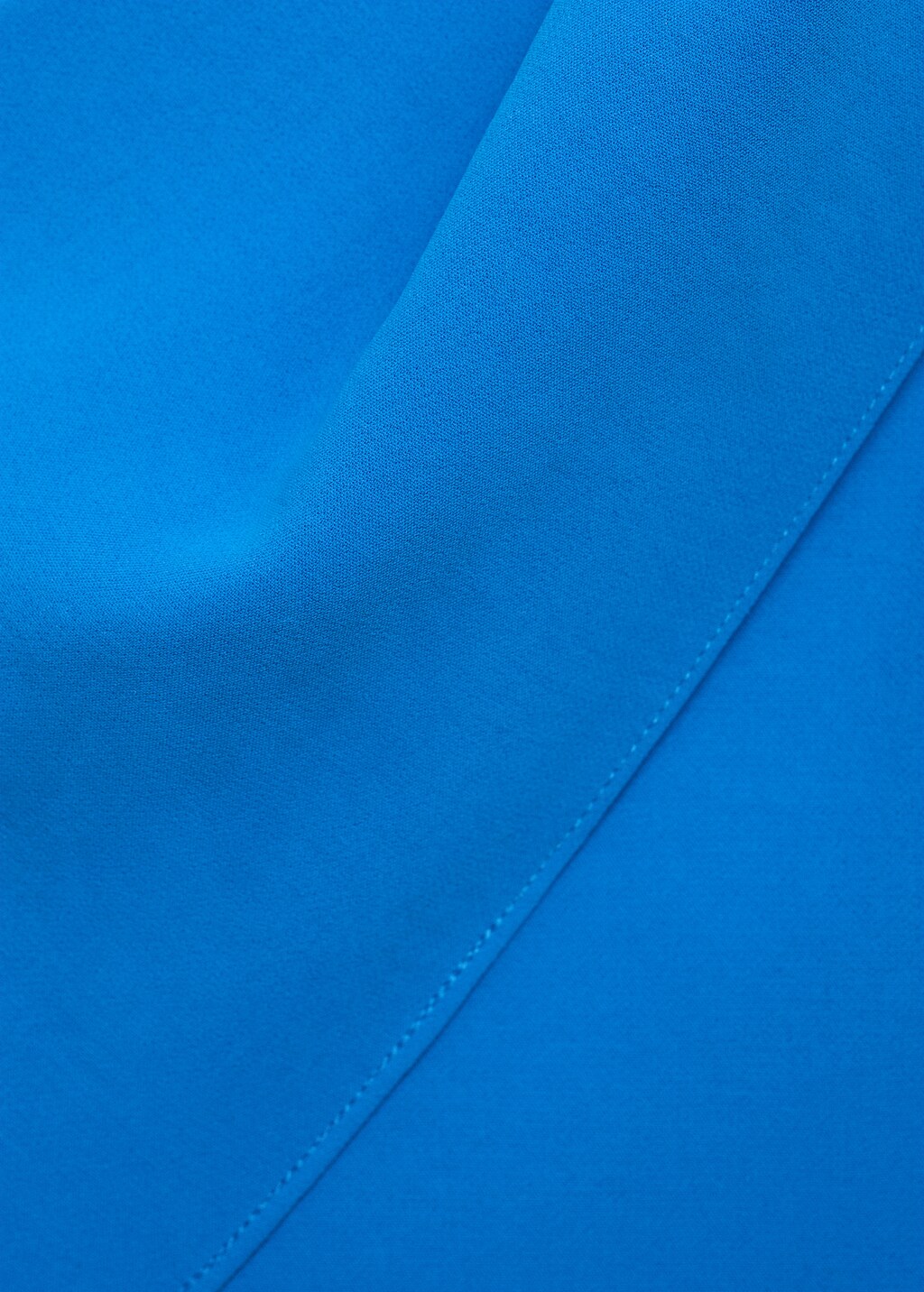 Asymmetrical bow-neck dress