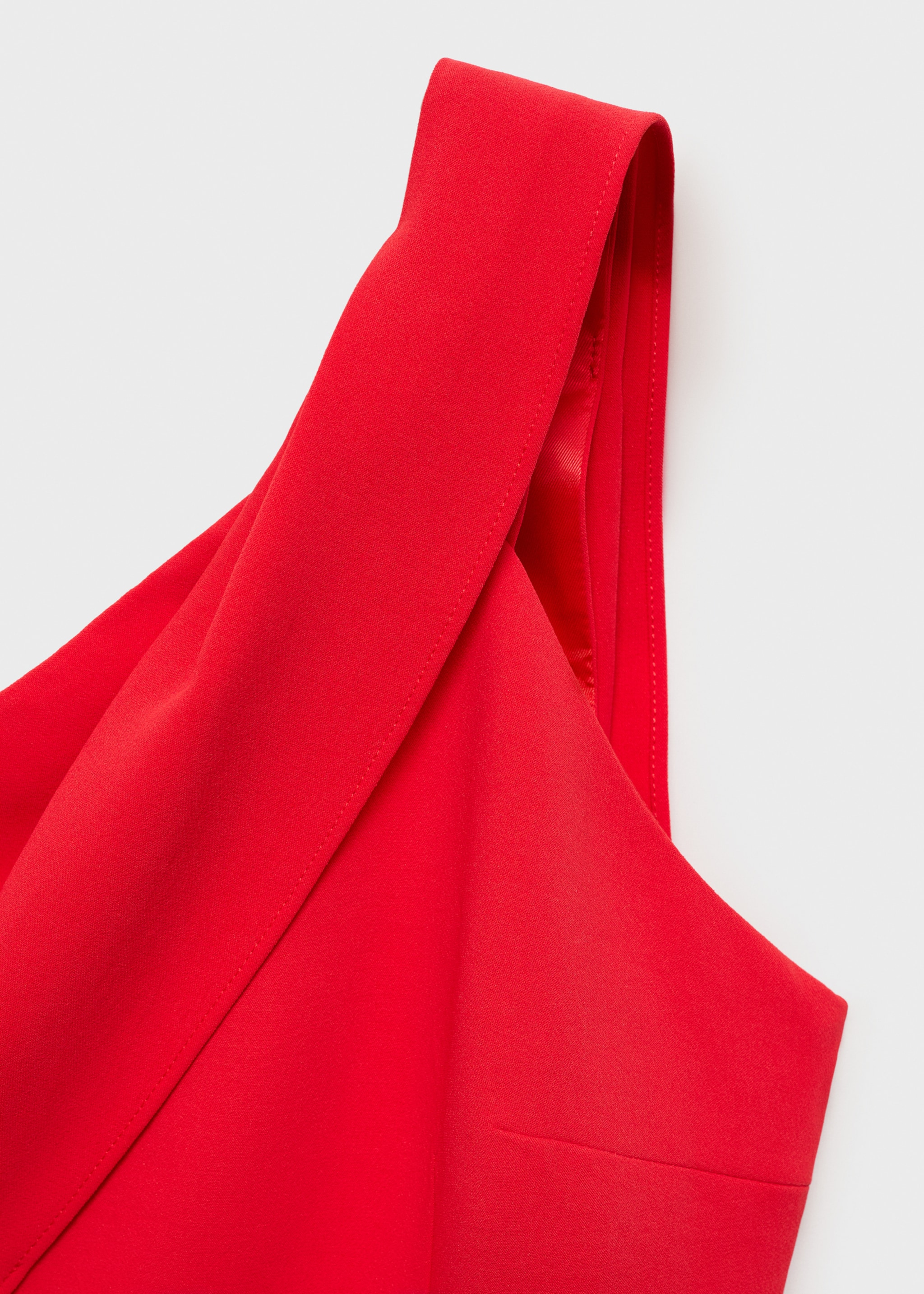 Asymmetrical bow-neck dress - Details of the article 8