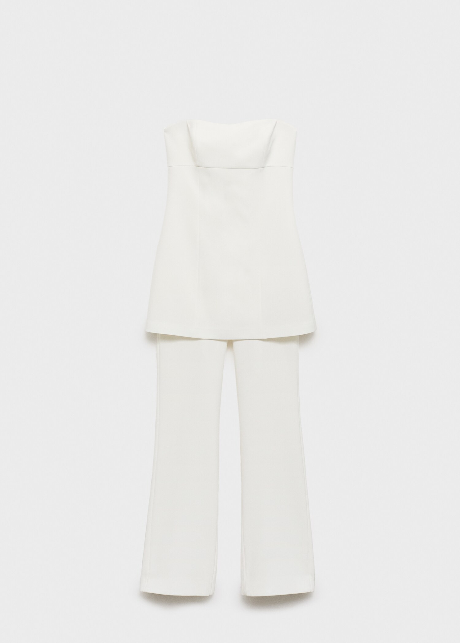 Kombinierter trägerloser Jumpsuit - Artikel ohne Model