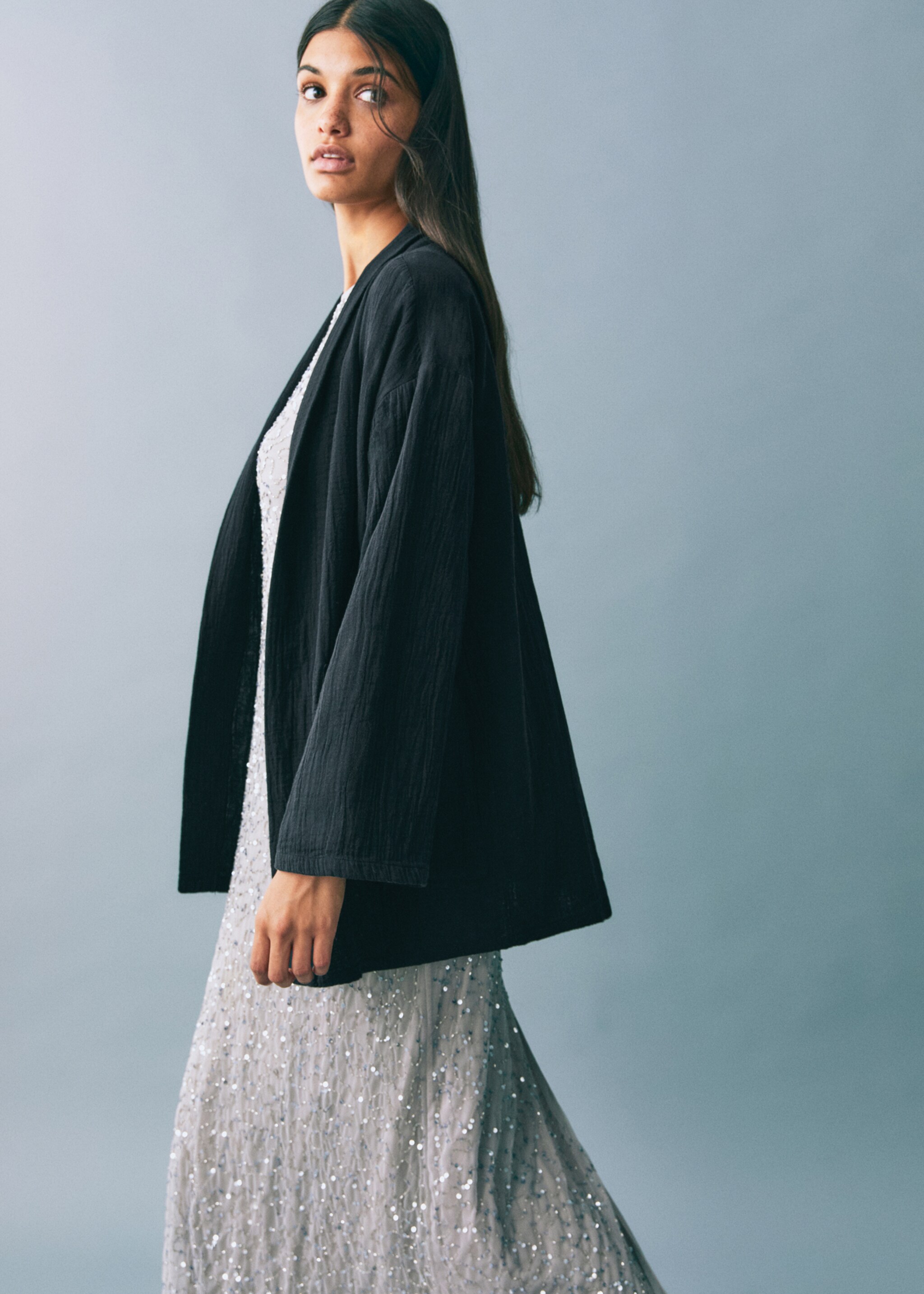 Veste kimono plissée - Détail de l'article 2