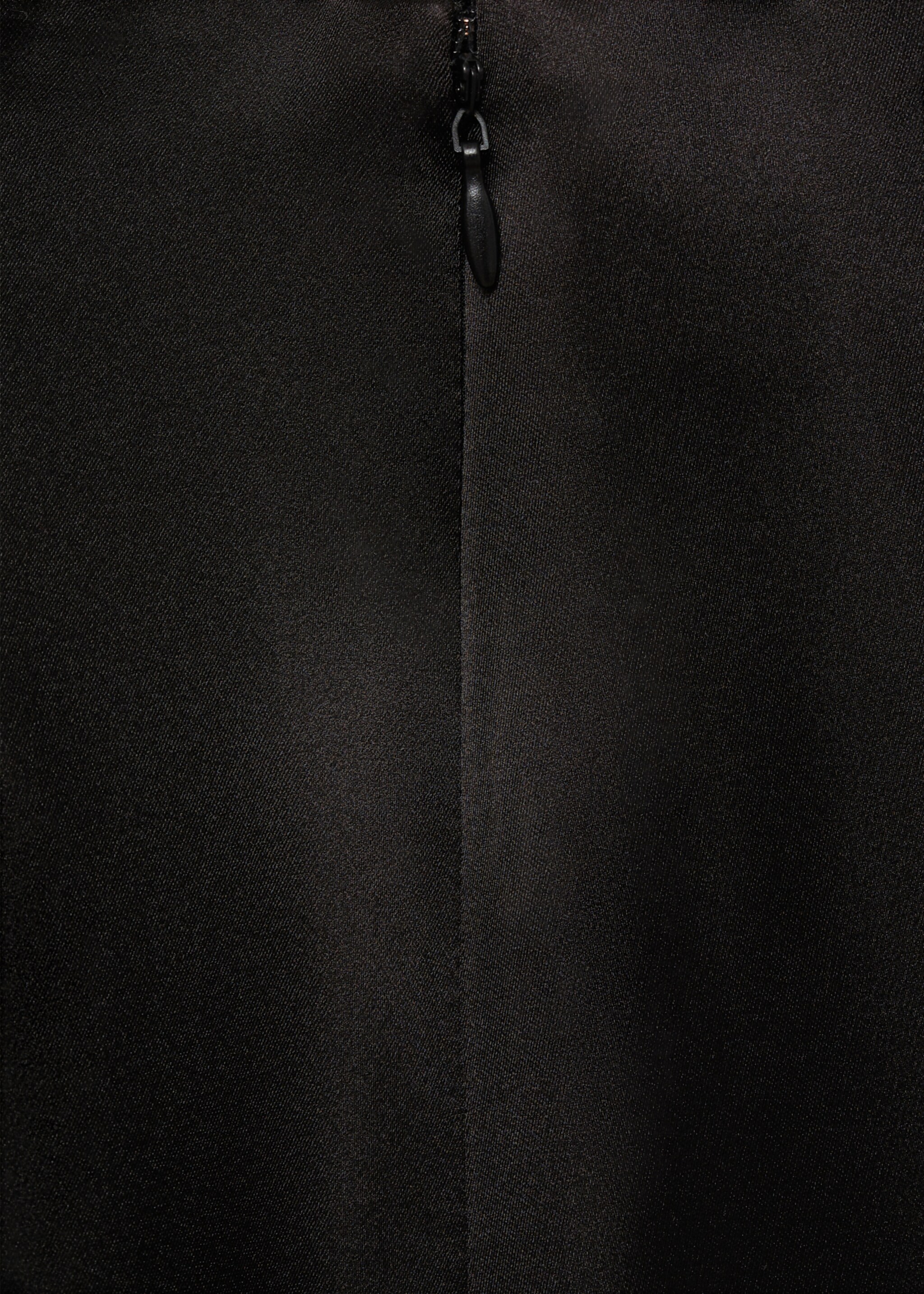 Satin straight-fit trousers - Details of the article 0