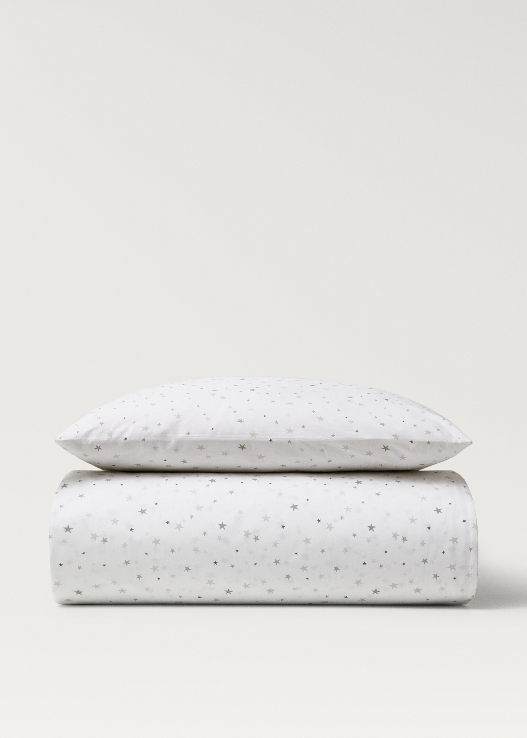 Set aus Bettwäsche und Kissen für Minibett mit Print - Artikel ohne Model