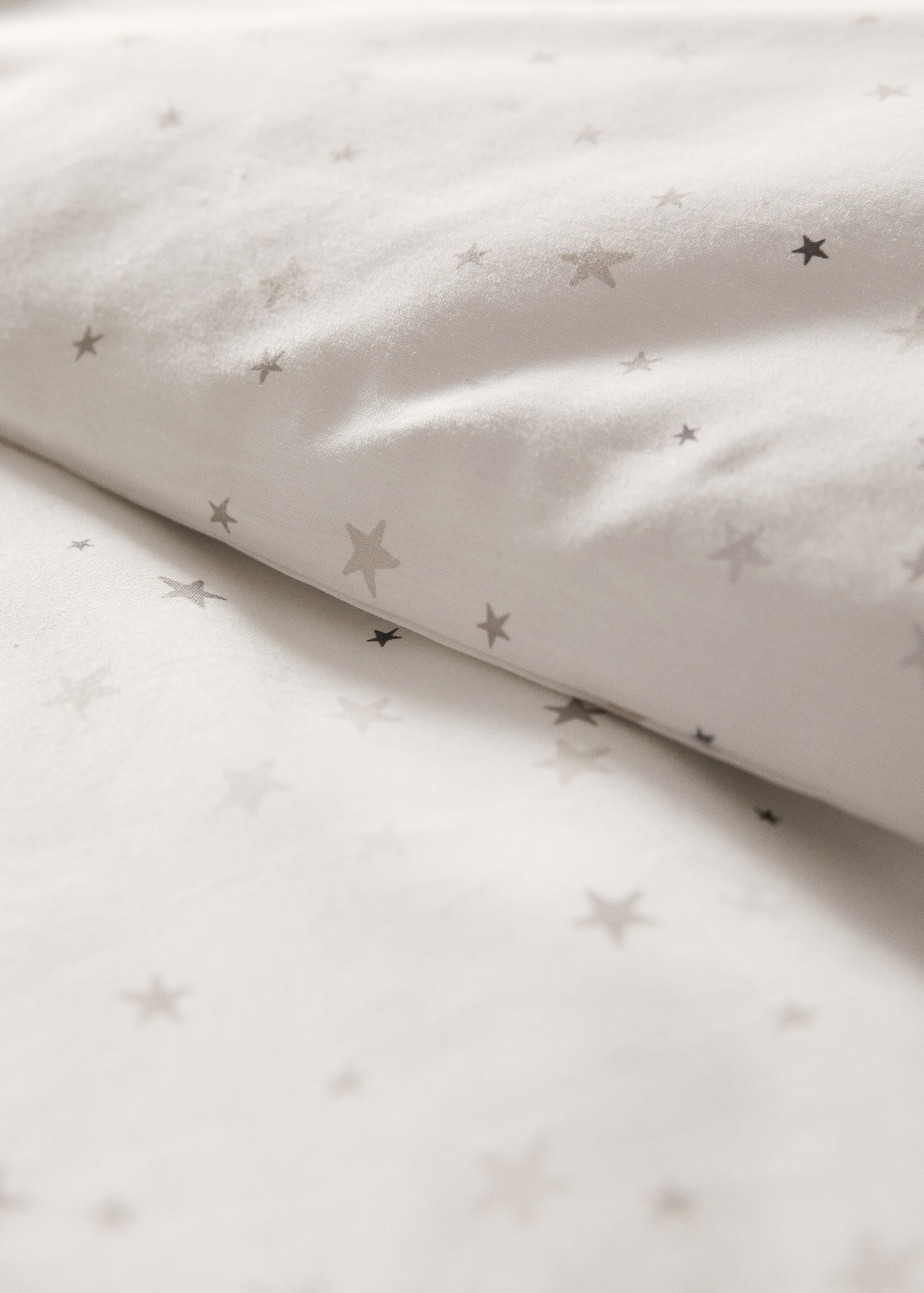 Set aus Bettwäsche und Kissen für Minibett mit Print - Detail des Artikels 7