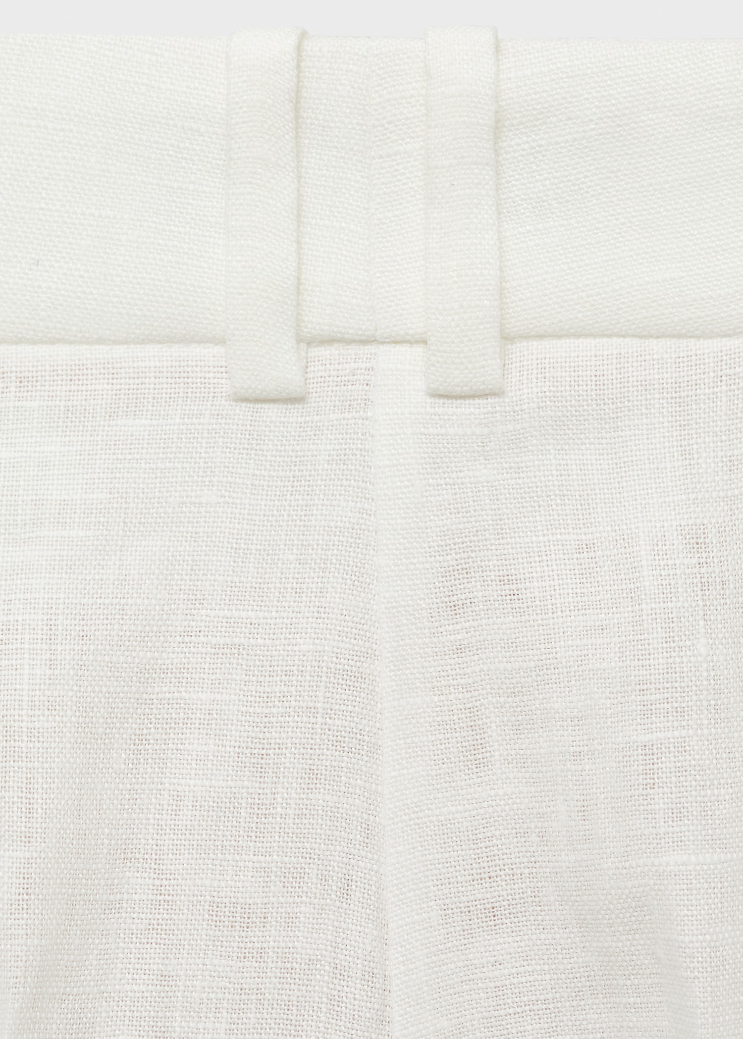 Linen suit trousers - Details of the article 0