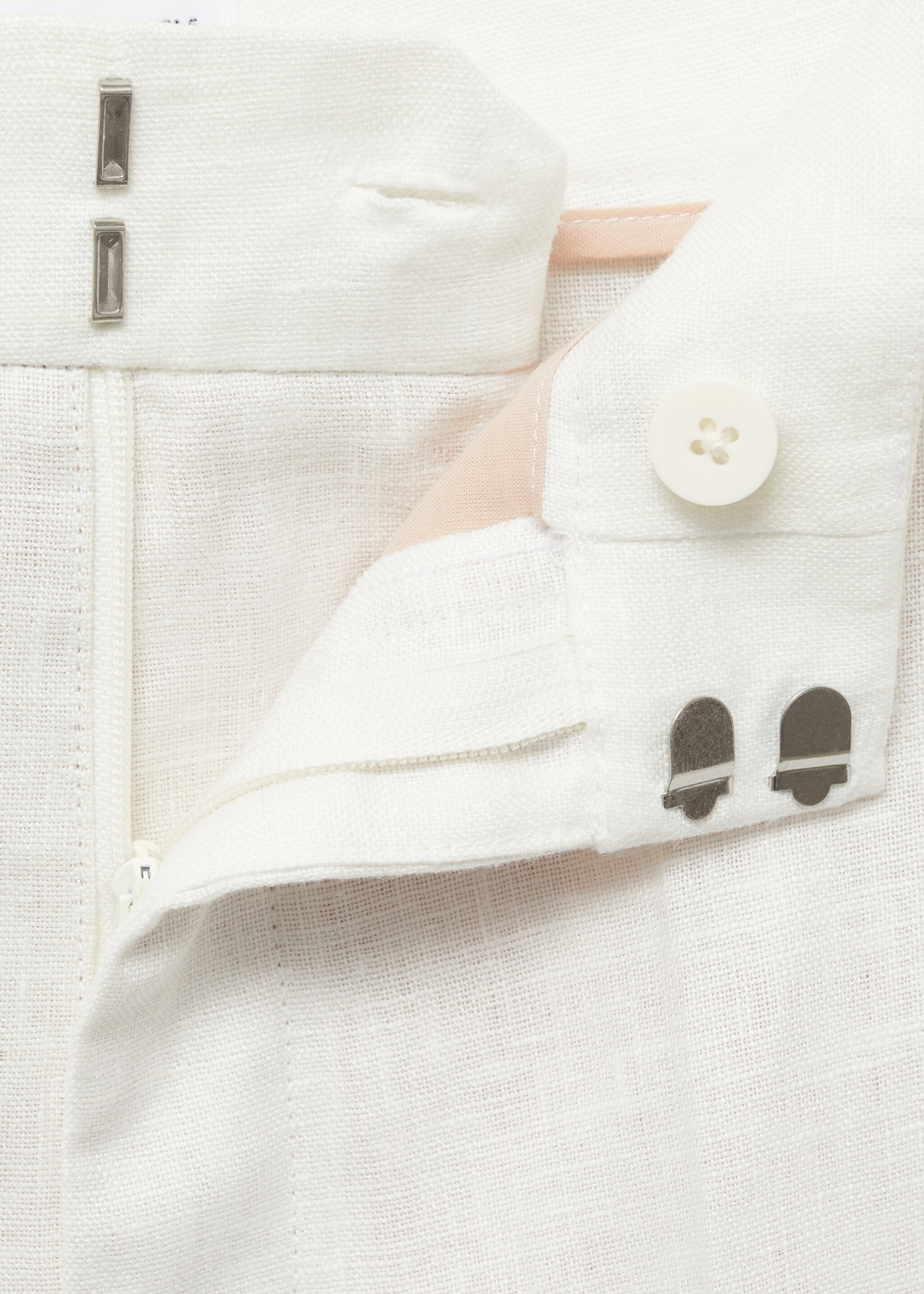 Linen suit trousers - Details of the article 8