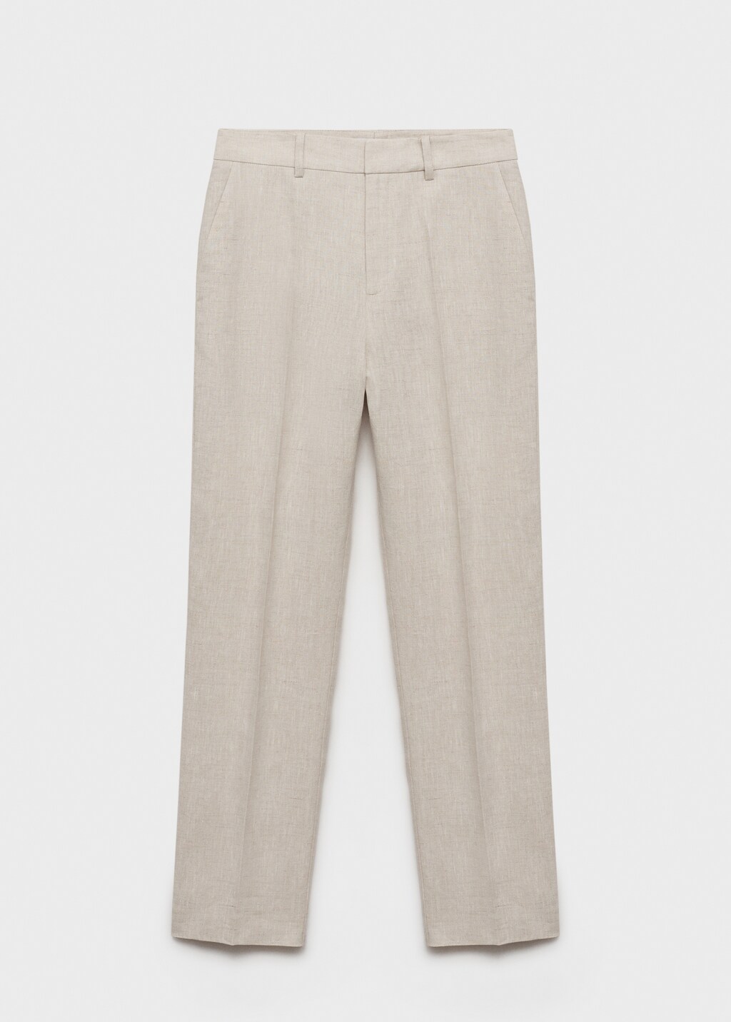 Linen suit trousers - Women | MANGO Niger