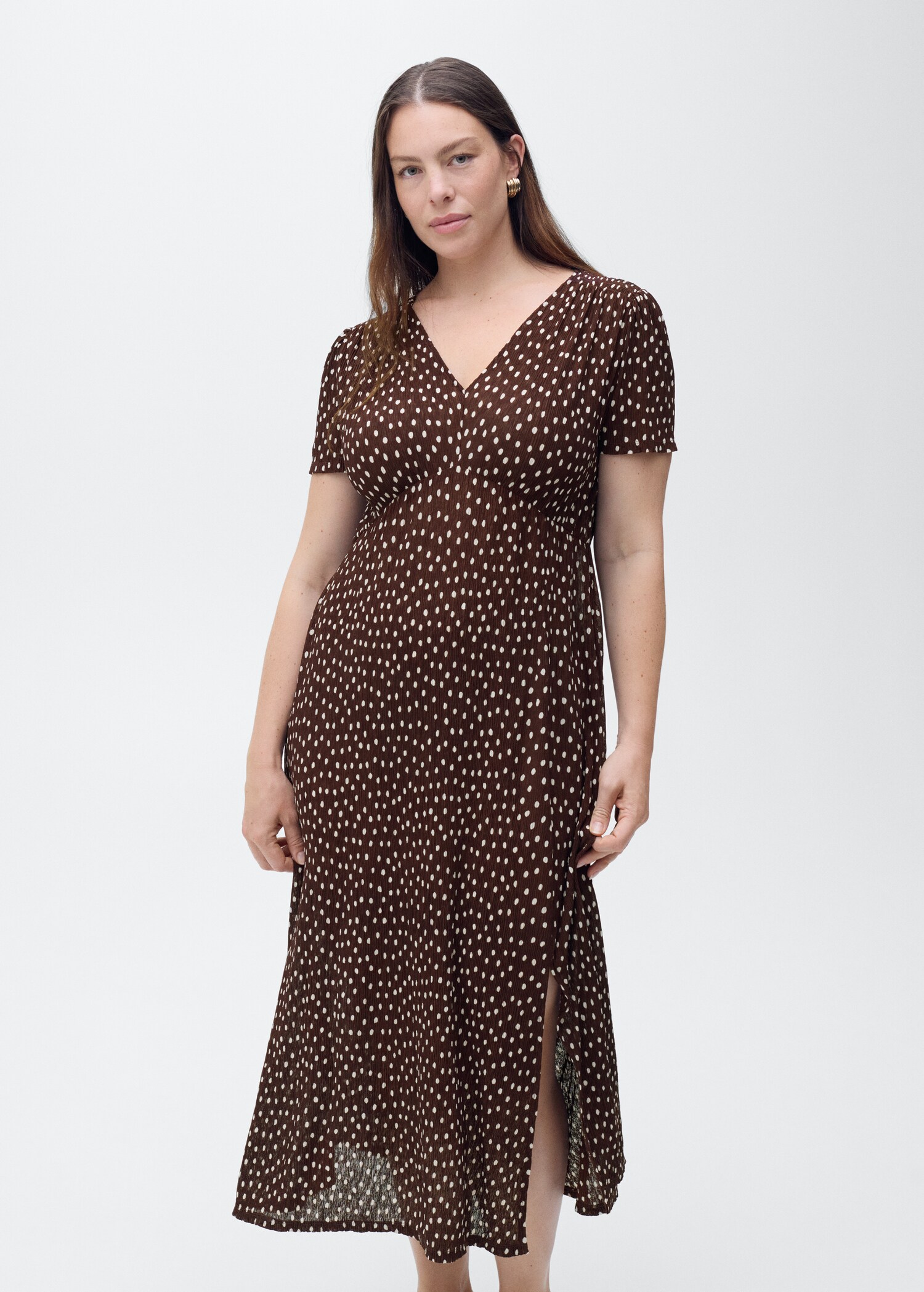 Robe midi à imprimé - Détail de l'article 4