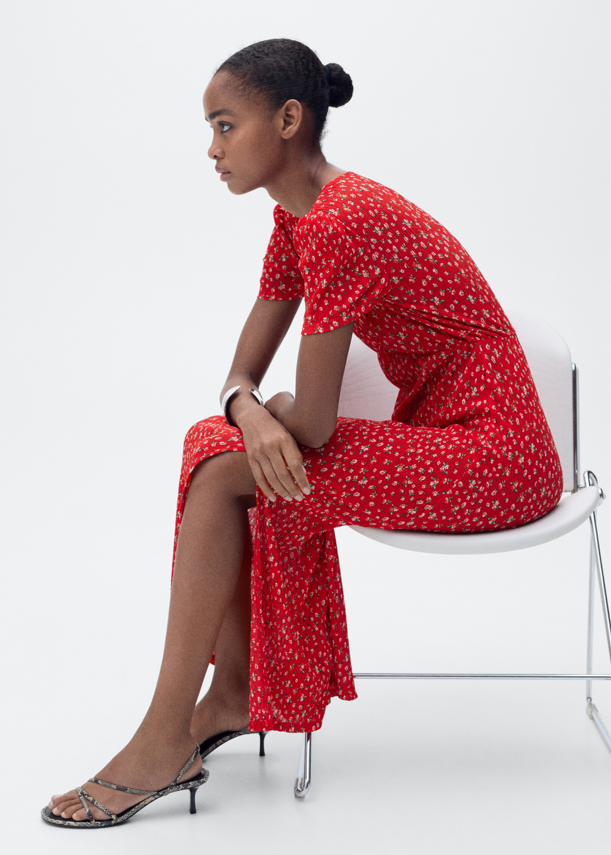 Robe midi fleurs - Détail de l'article 2