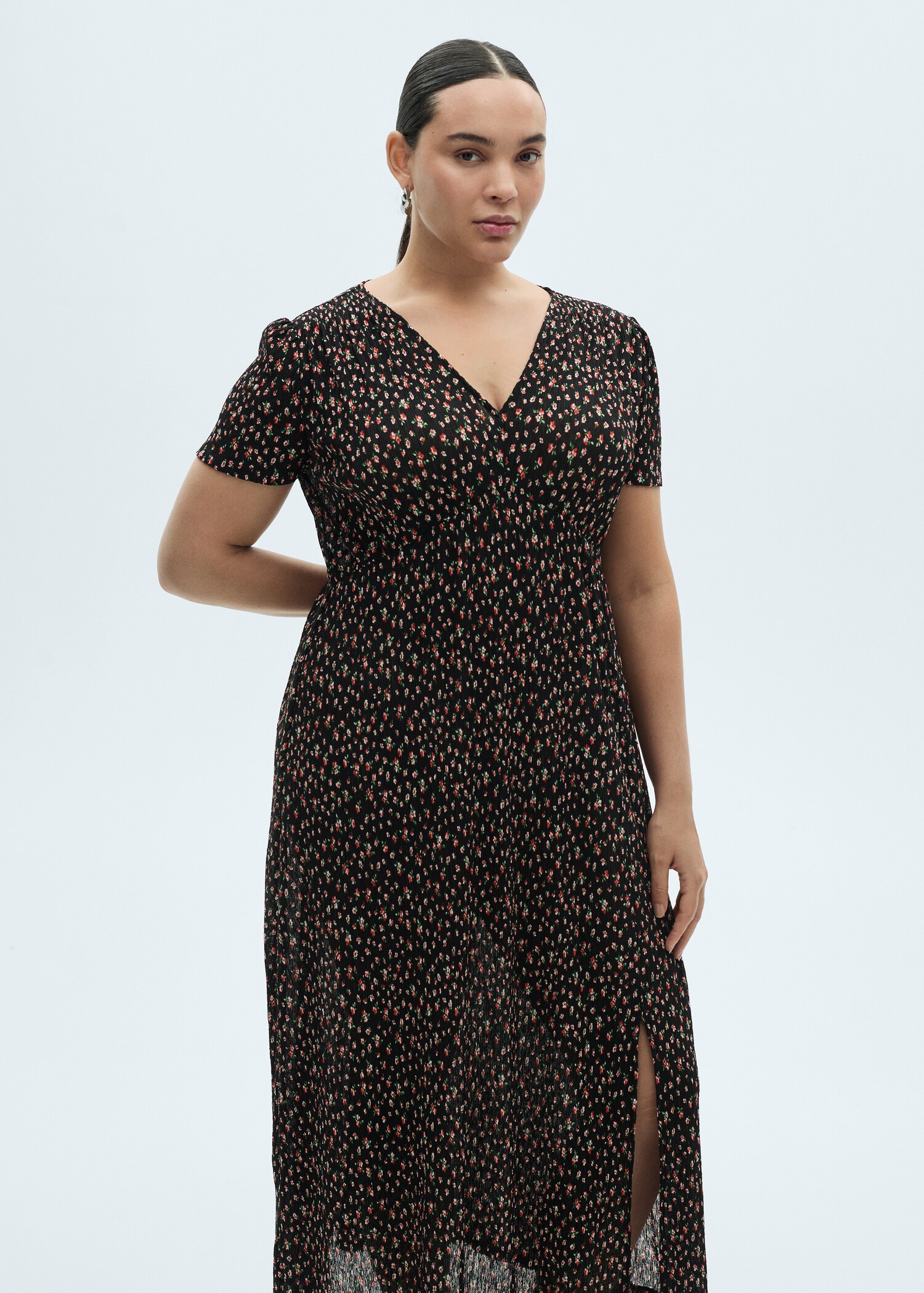 Printed midi-dress - Details of the article 4
