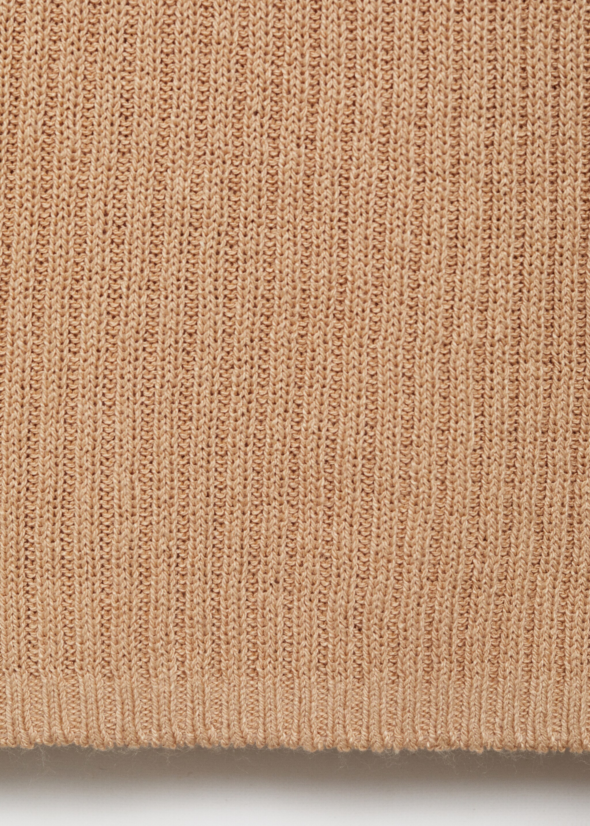 Linen-blend knitted sweater - Details of the article 0