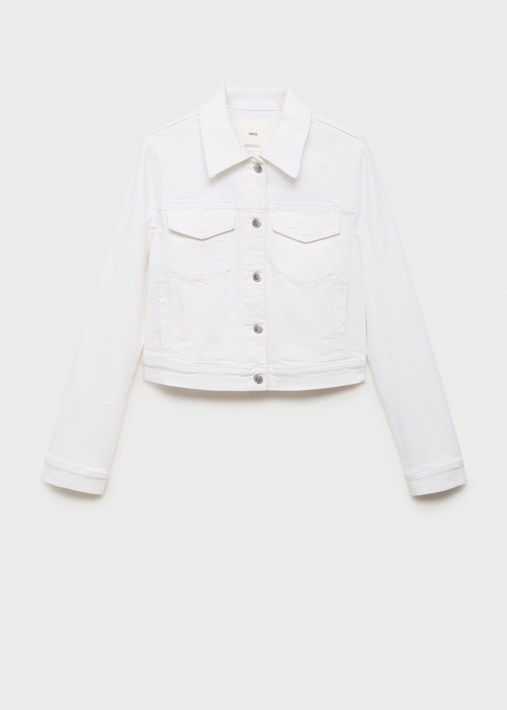 Crop denim jacket - Article without model