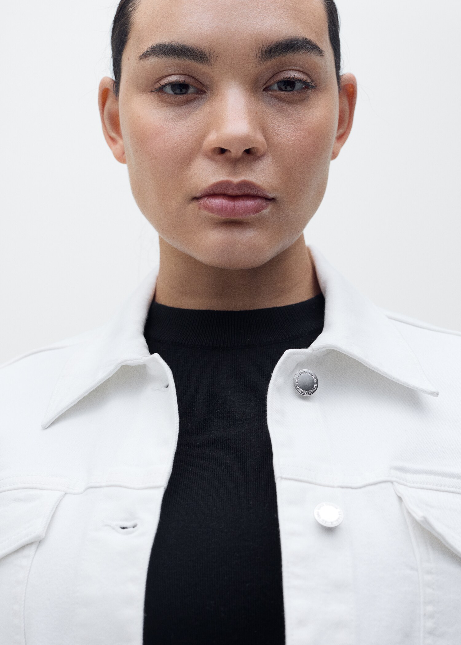 Crop jeansjacka - Detaljer om artikeln 4
