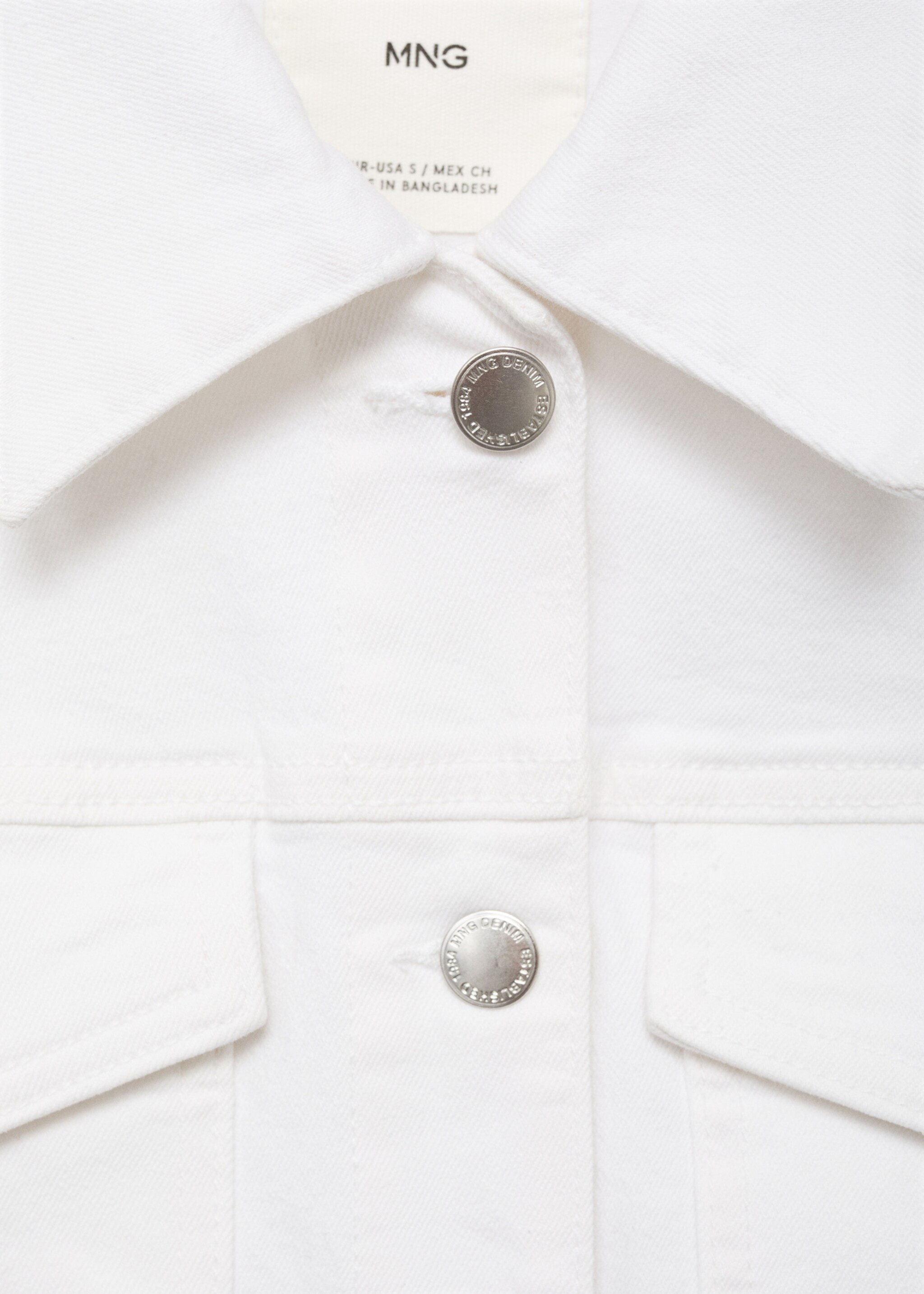 Crop denim jacket - Details of the article 8