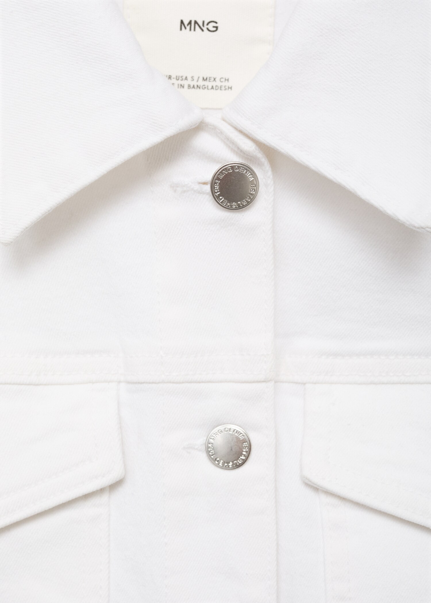 Crop jeansjacka - Detaljer om artikeln 8
