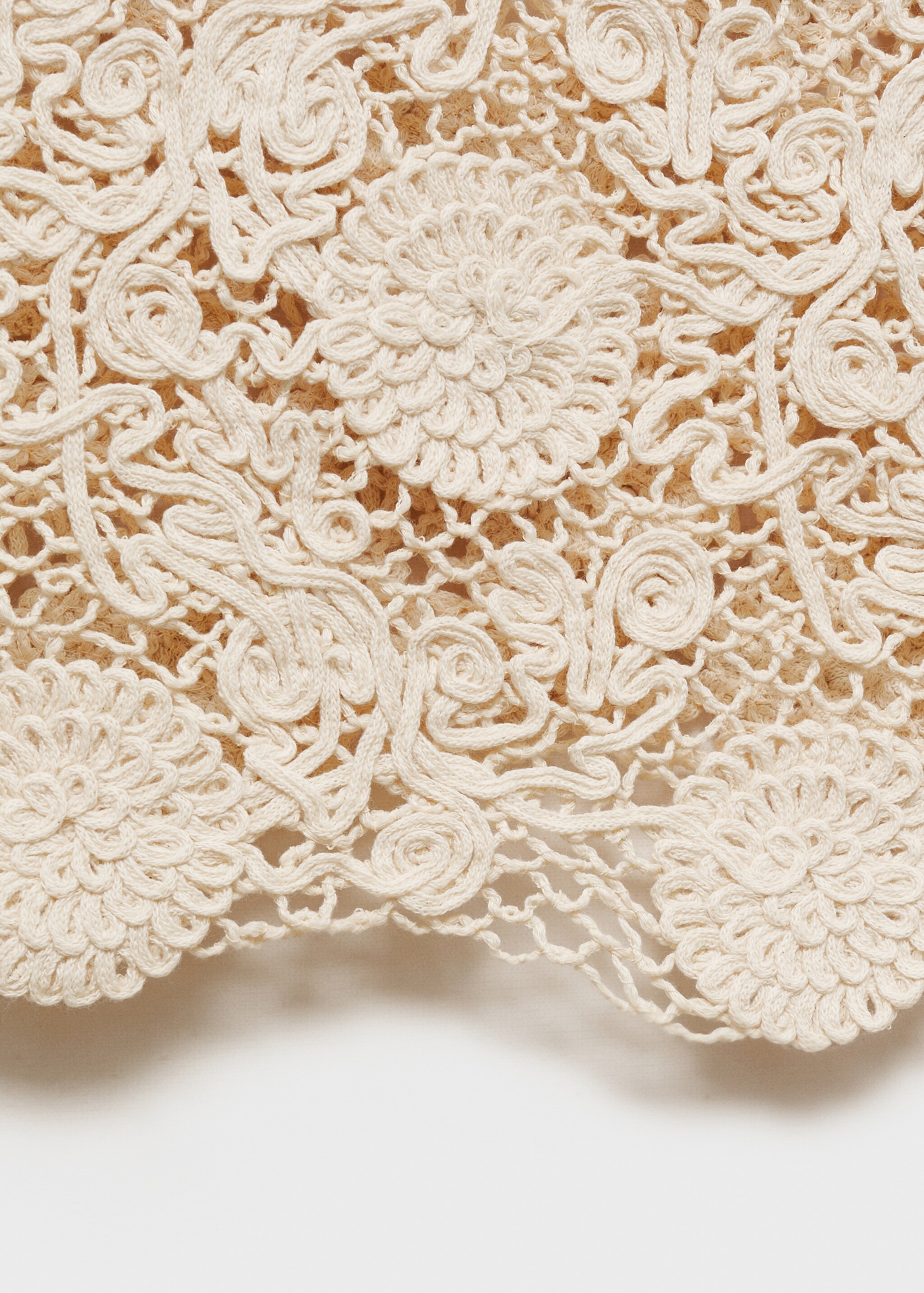 Falda larga crochet flores - Detalle del artículo 0