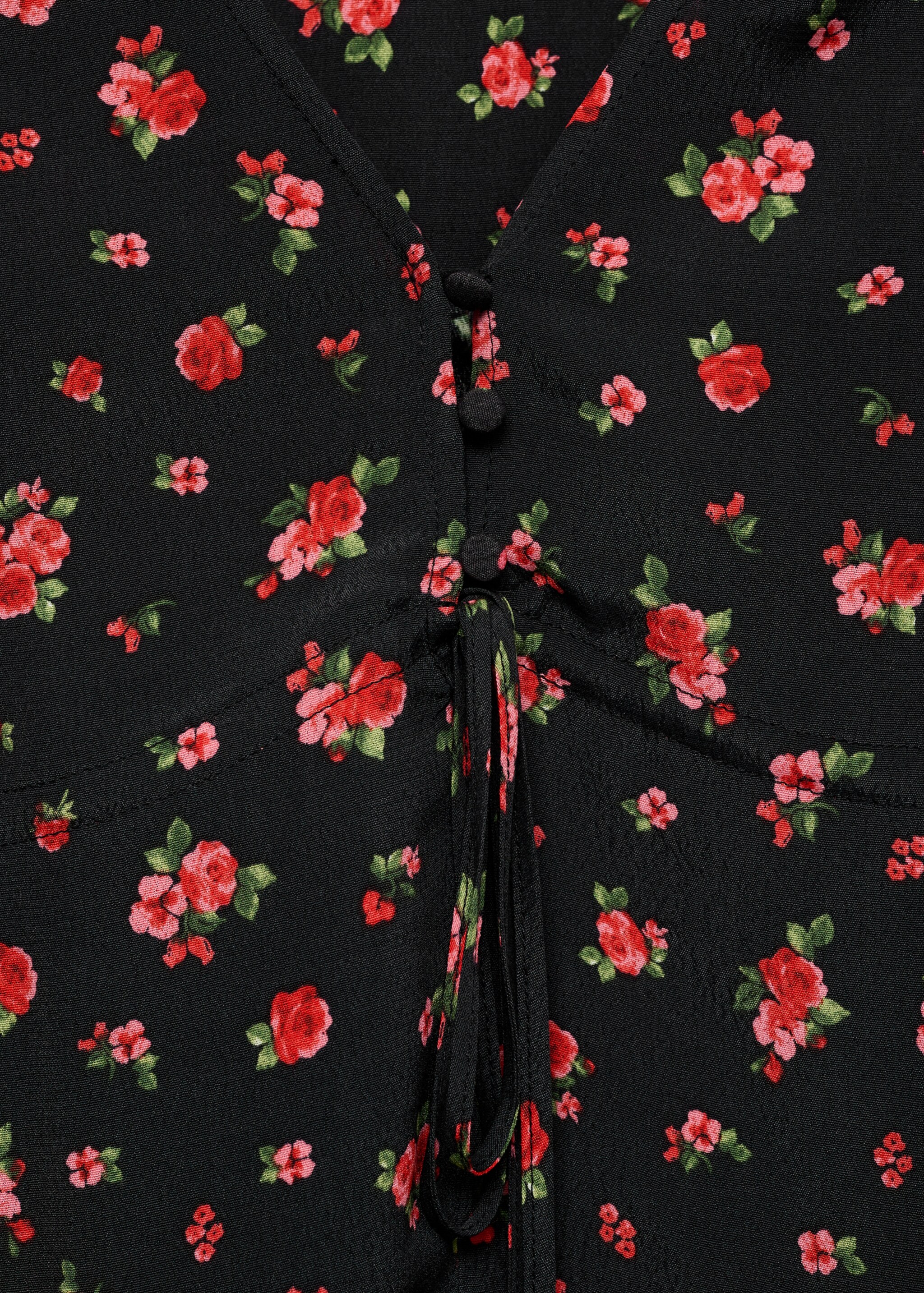 Ruffled floral blouse - Details of the article 8