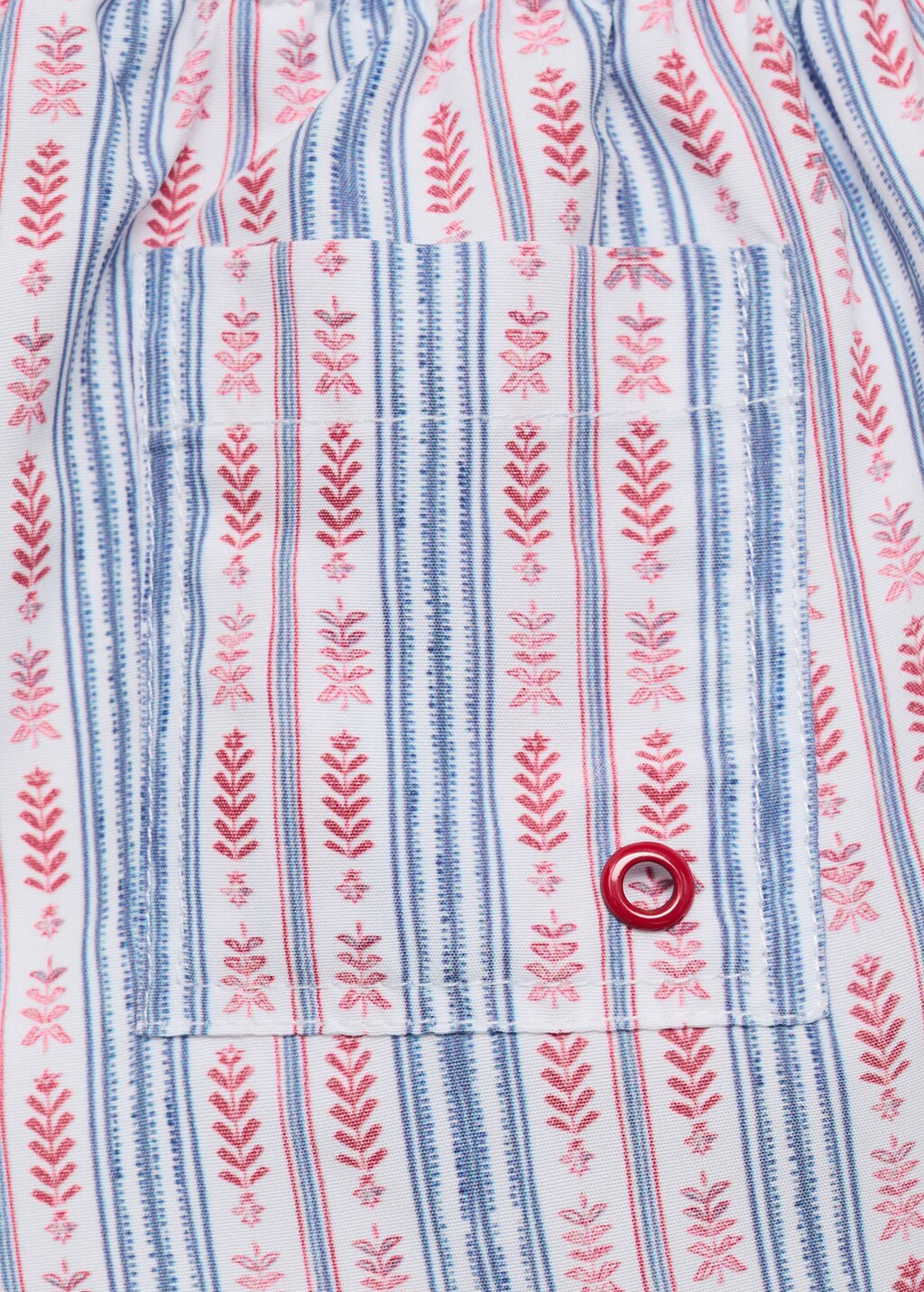 Printed swimming trunks