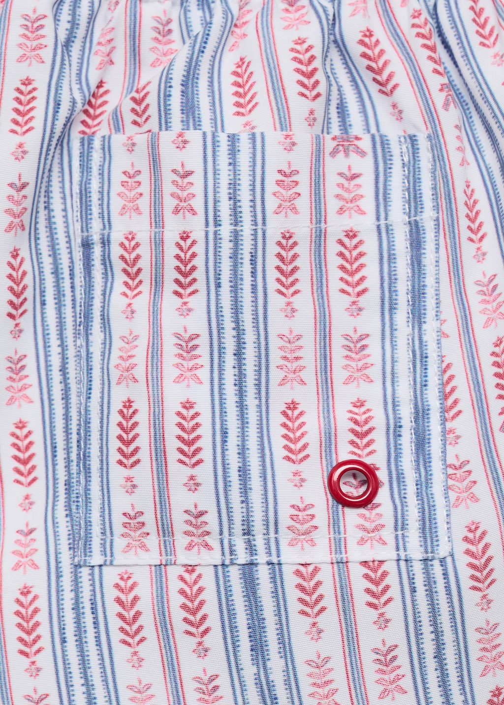 Printed swimming trunks