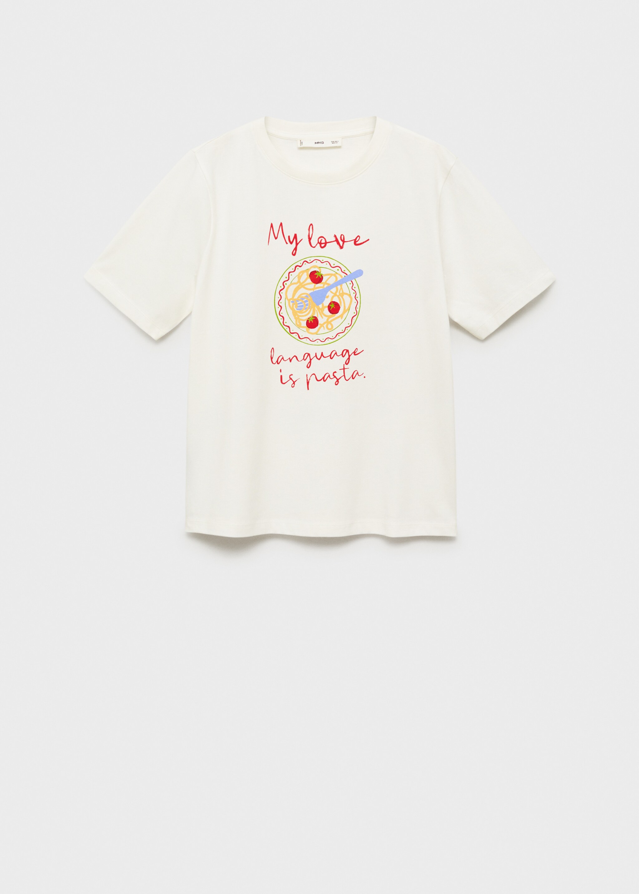 Short-sleeved printed t-shirt - Article without model