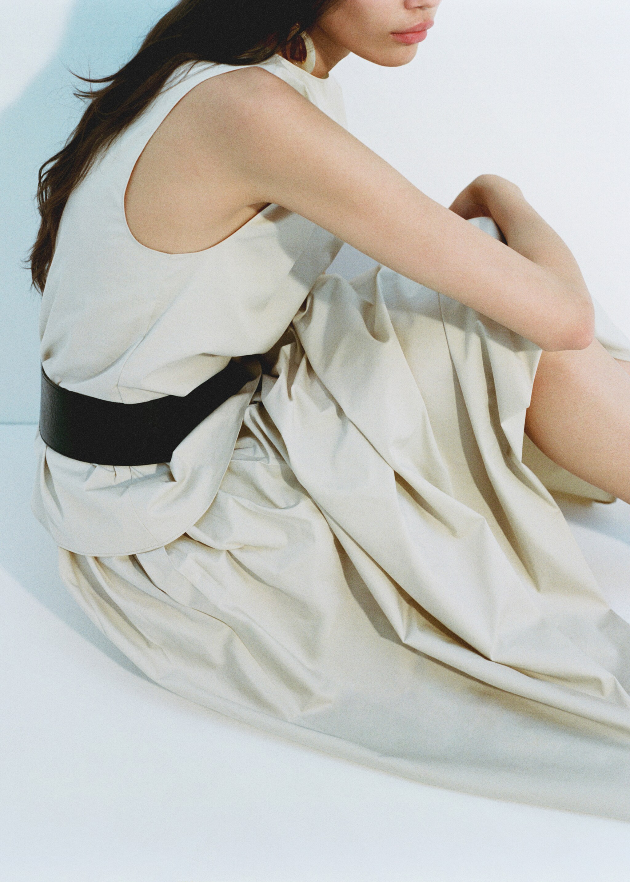 Flared skirt with pleated detail - Details of the article 6