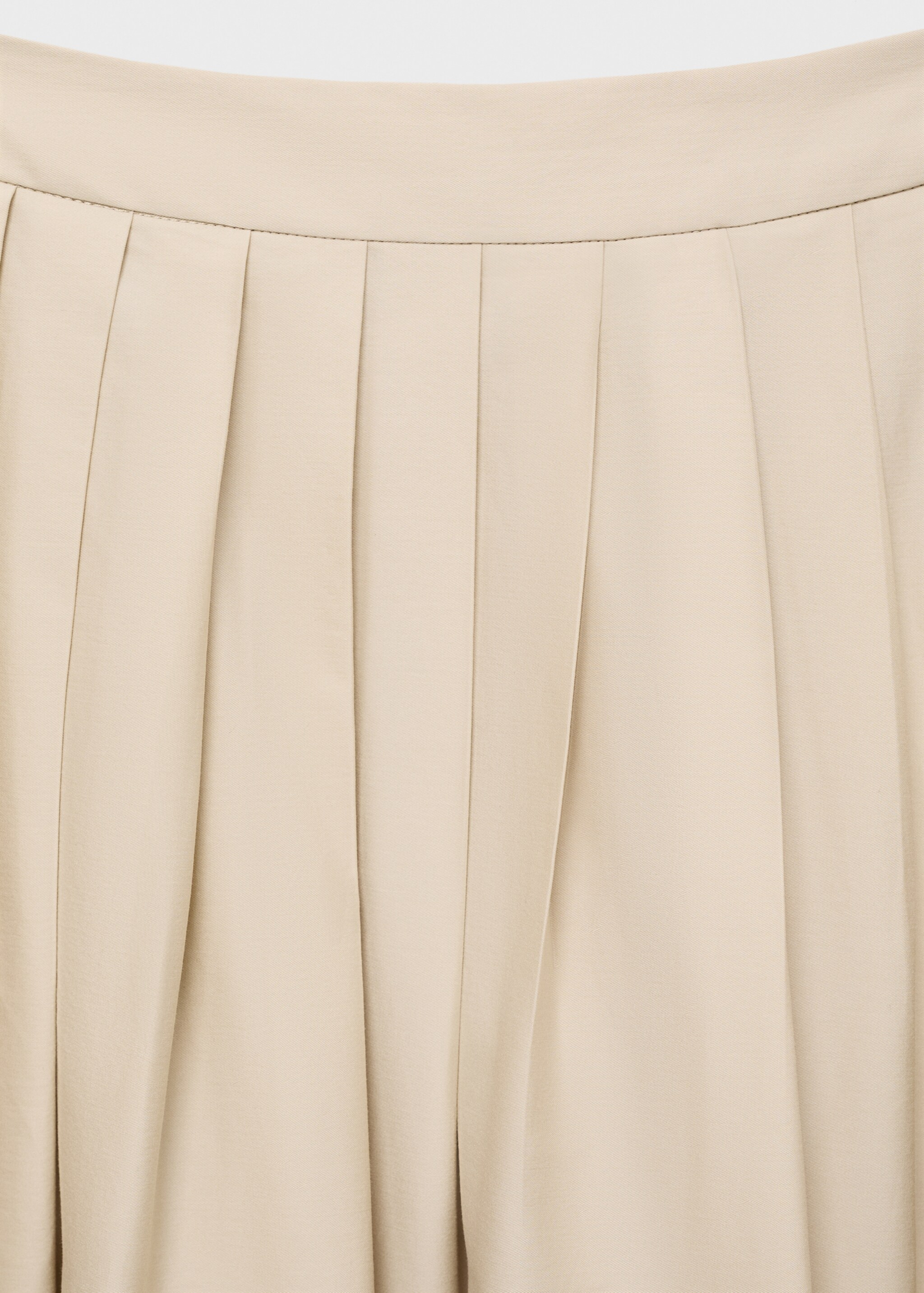 Flared skirt with pleated detail - Details of the article 8